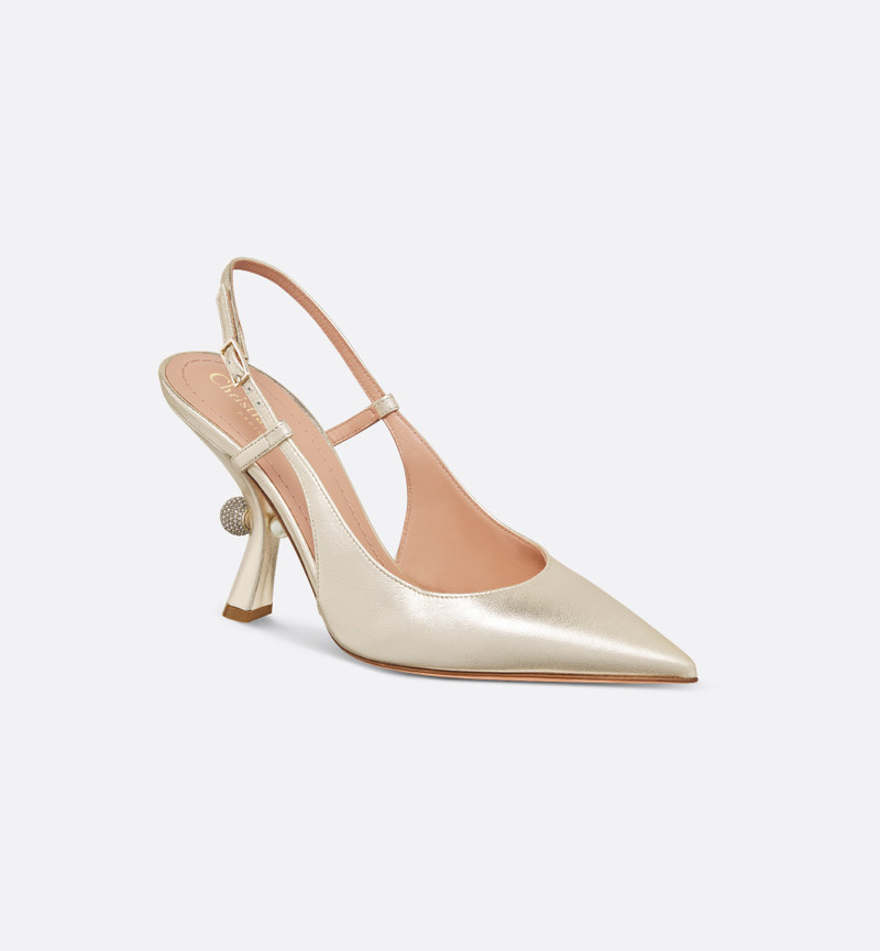 Dior Or Dior Tribales Slingback Pump 1