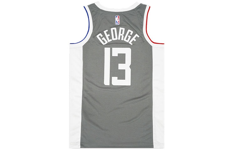 Nike NBA Basketball Sports Quick Dry Vest SW Fan Edition 20-21 Season Los Angeles Clippers Paul Geor - 2