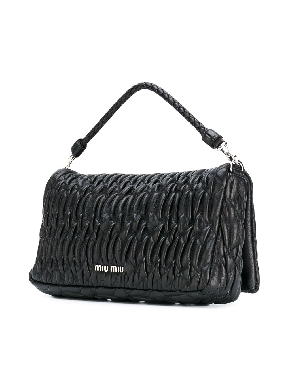 quilted clutch bag - 3