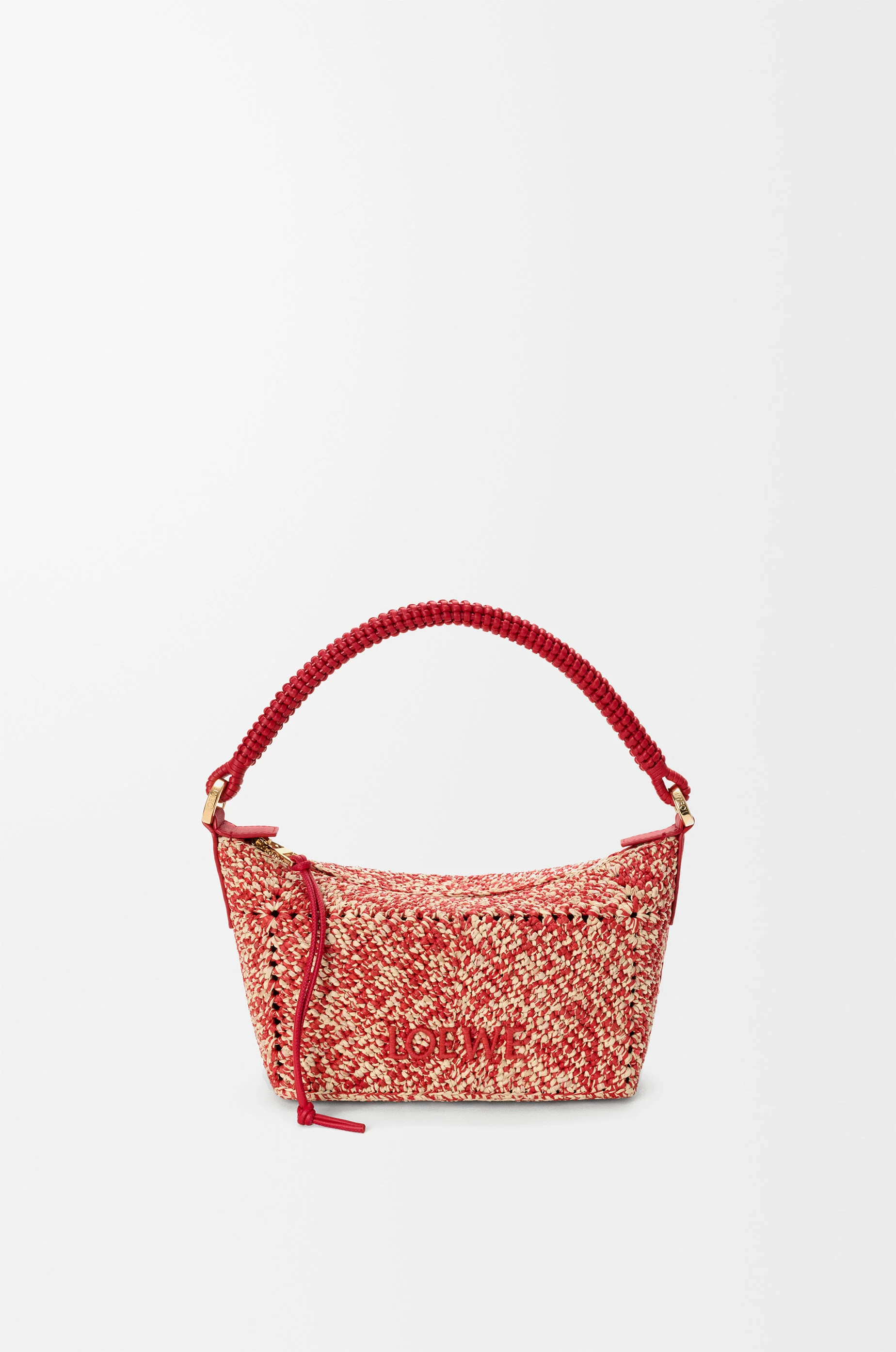 Cala mini bag in melange raffia - 1