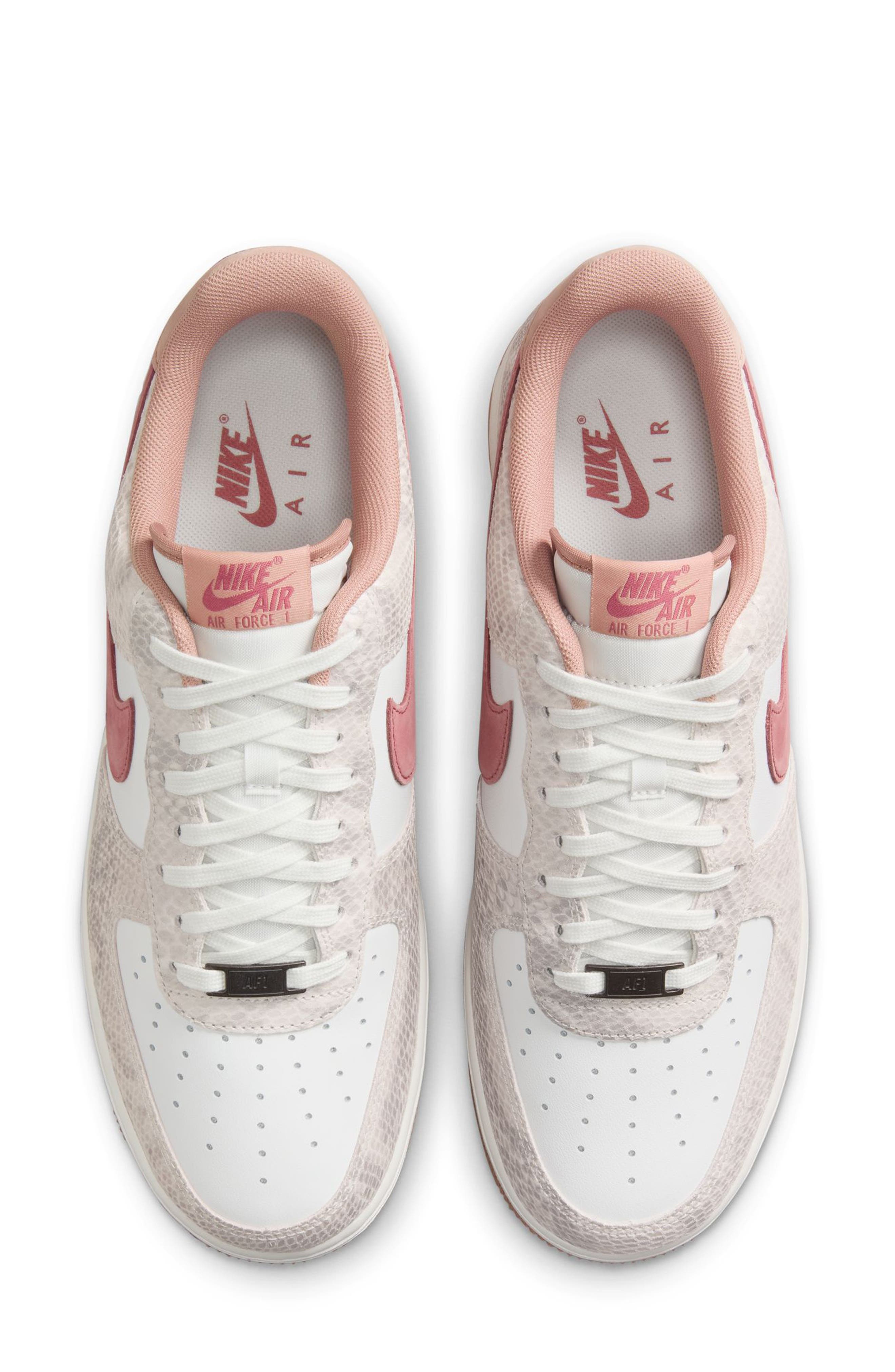 Nike Air Force 1 '07 LV8 Basketball Sneaker in Summit White/Canyon Rust at Nordstrom - 3