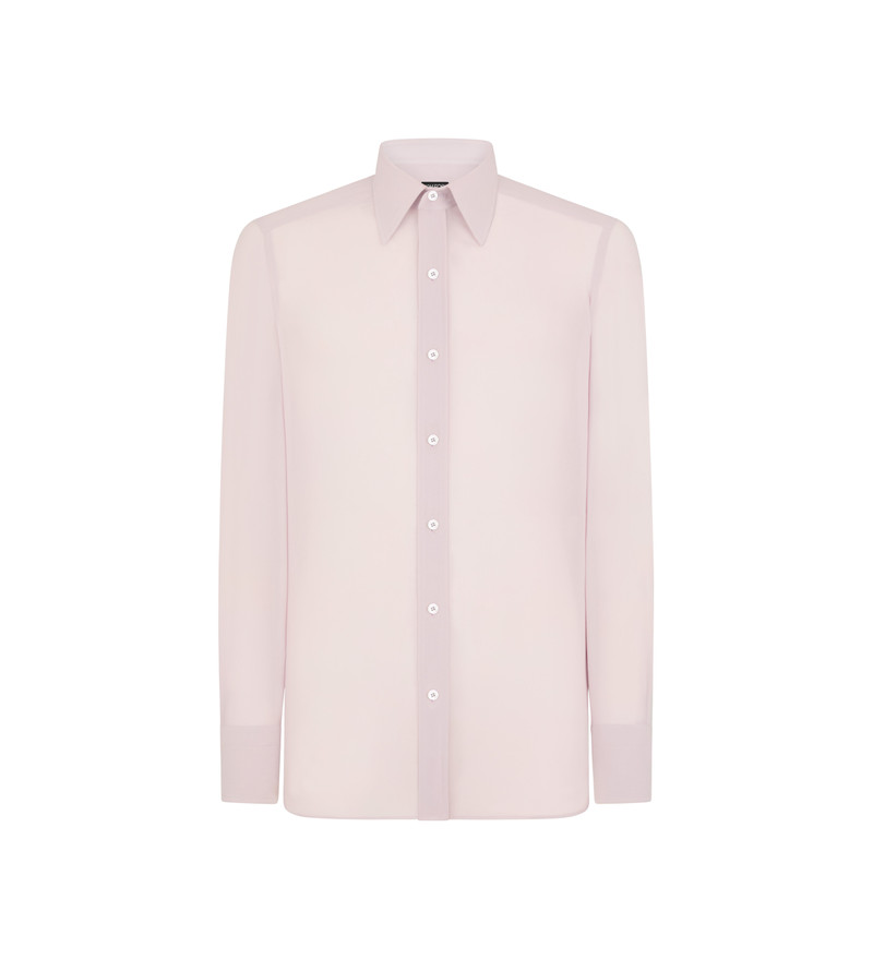 CREPE SATIN SLIM FIT SHIRT 1