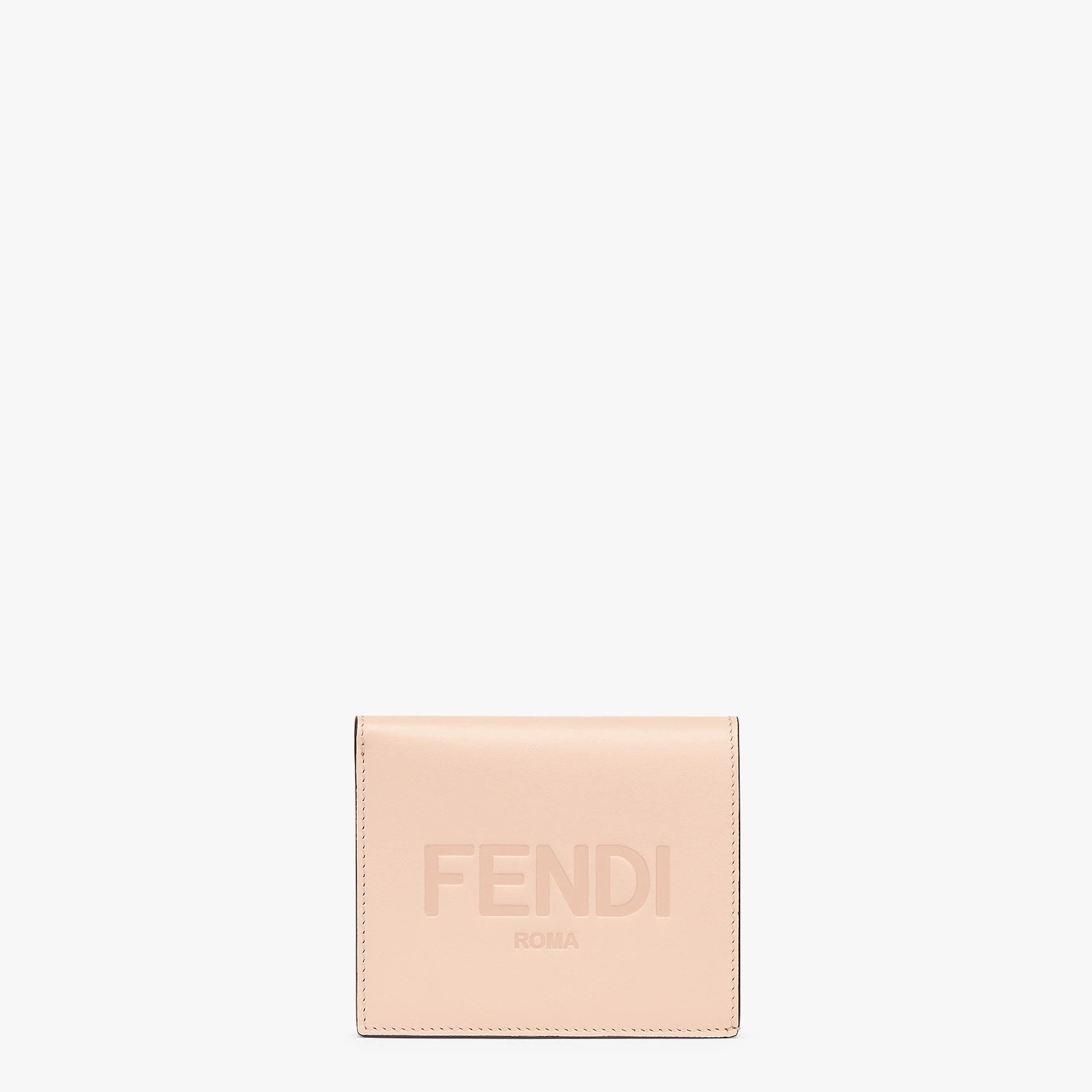 Compact Fendi Roma wallet, with large internal compartment for banknotes, six card holder pockets an - 1