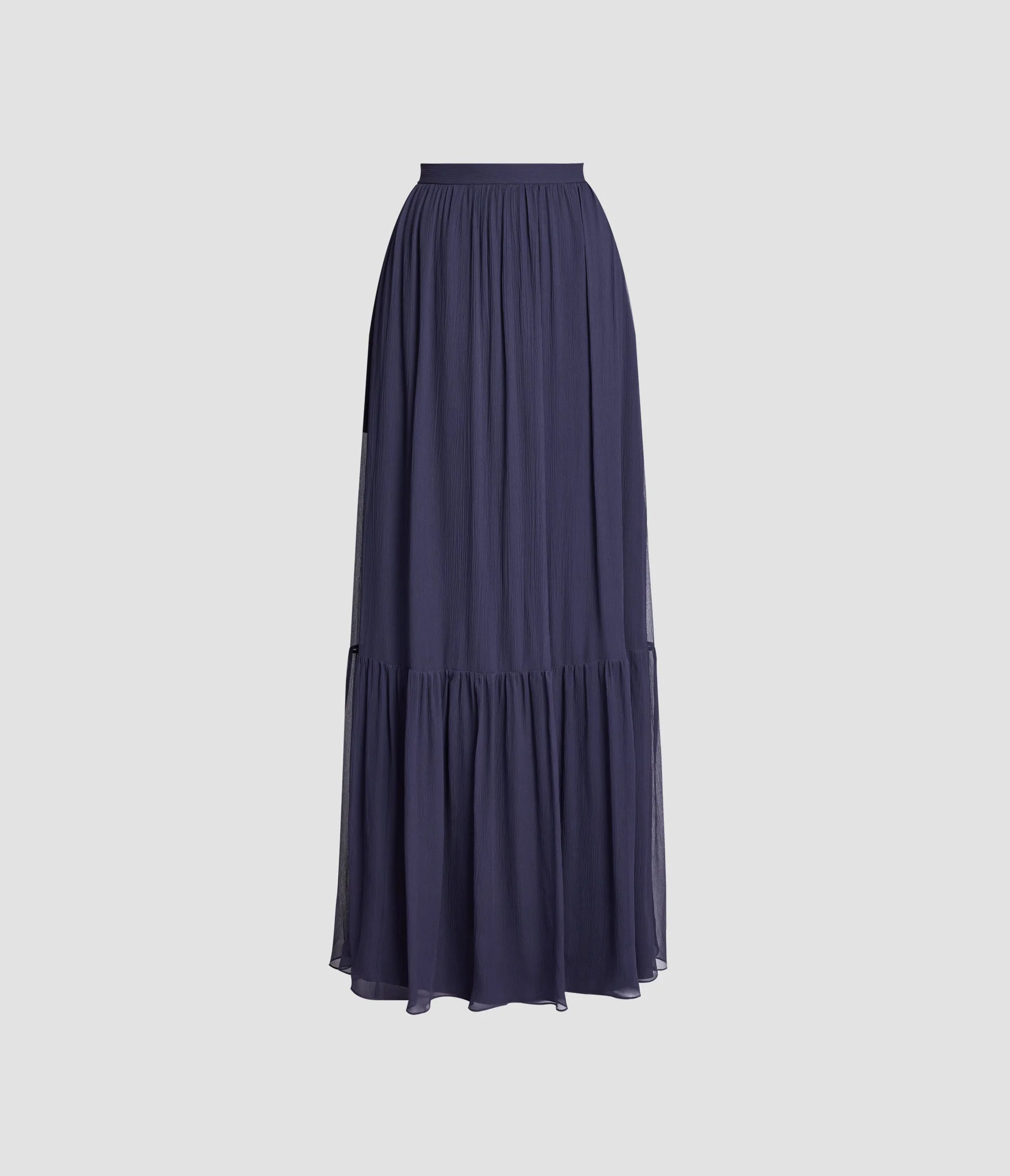 FULL LENGTH SKIRT WITH TIERED HEM - 1