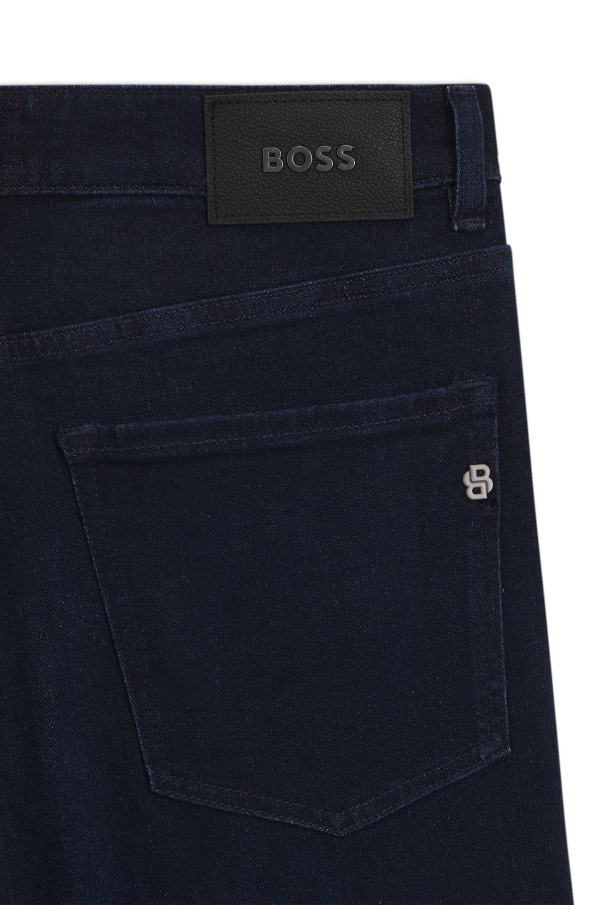 MAINE REGULAR-FIT JEANS IN DARK-BLUE SUPER-SOFT DENIM - 6