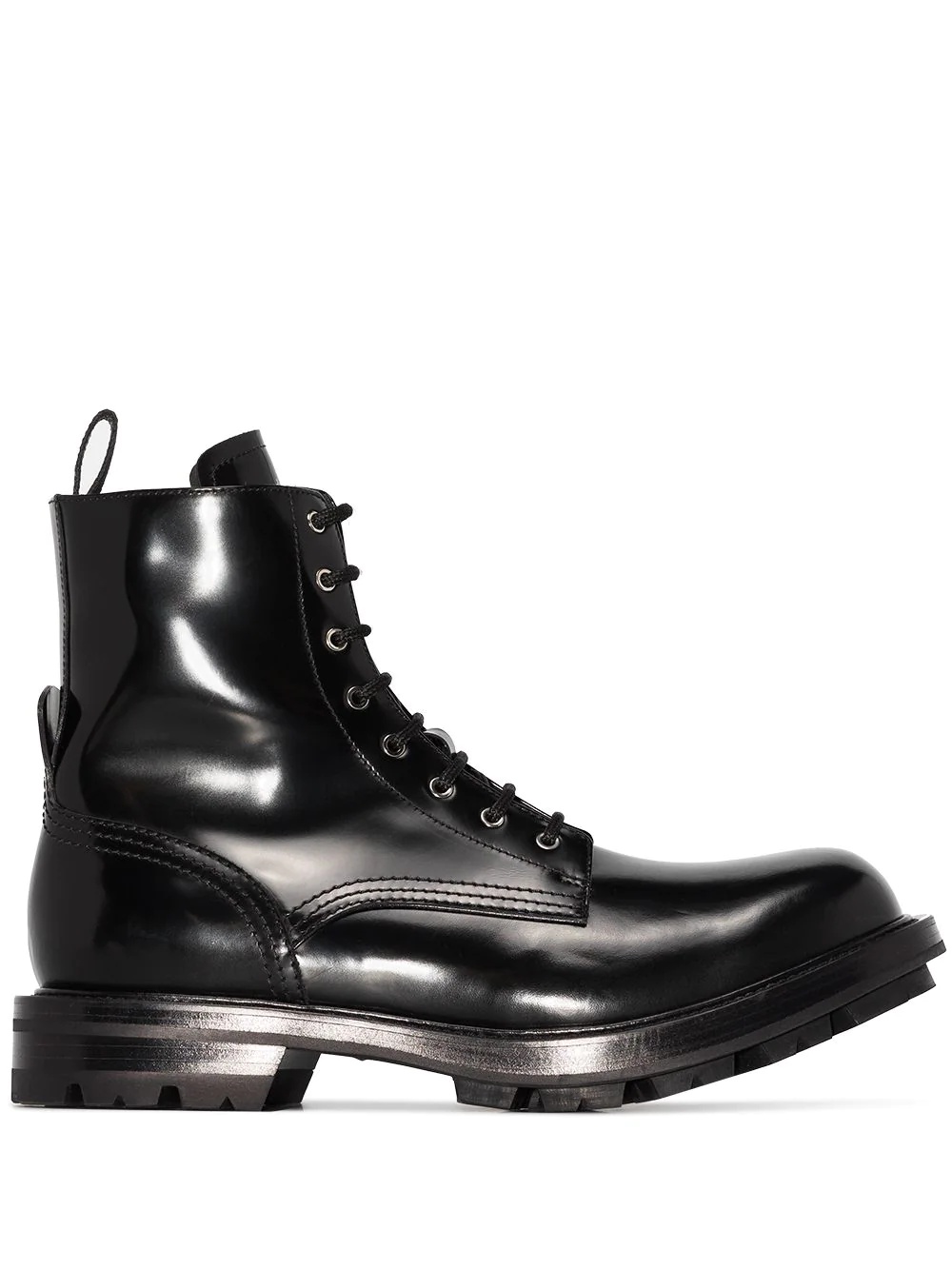 Worker lace-up boots - 1