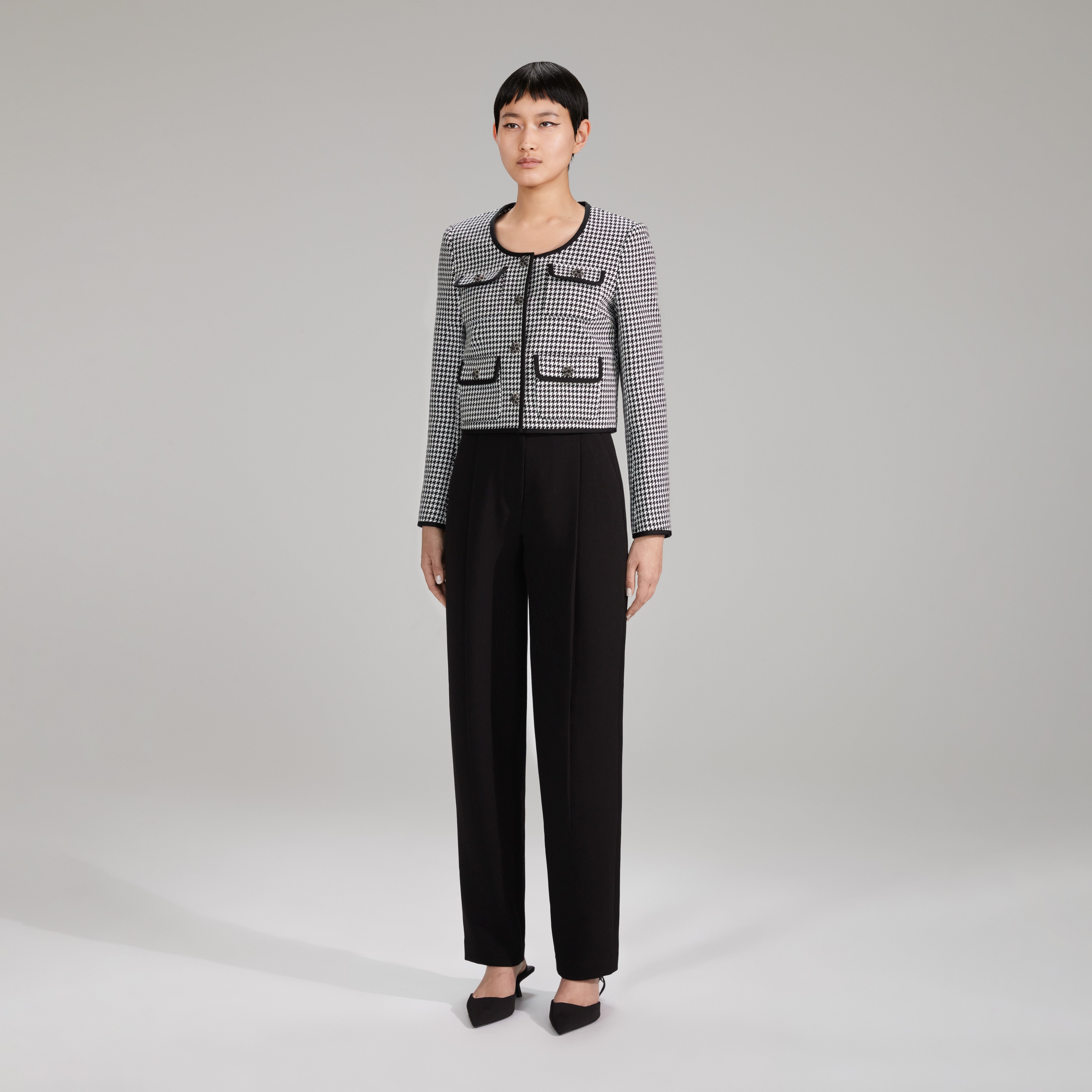 Houndstooth Jacket - 2