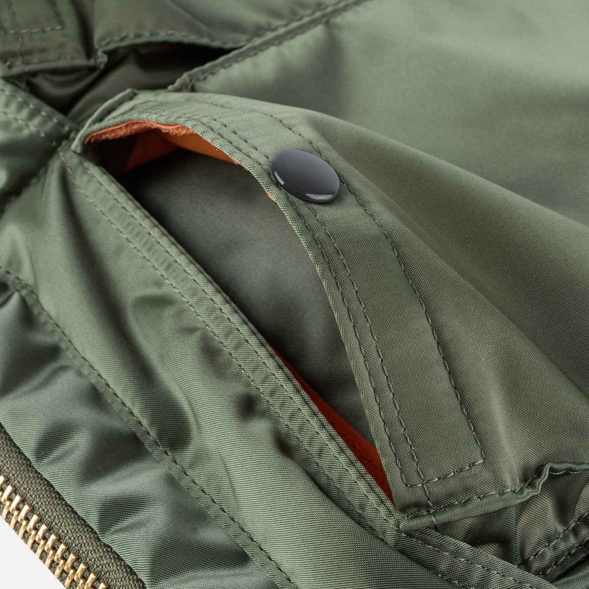 POR-DOC-GRN Porter - Yoshida & Co. - Tanker Document Case - Sage Green - 6
