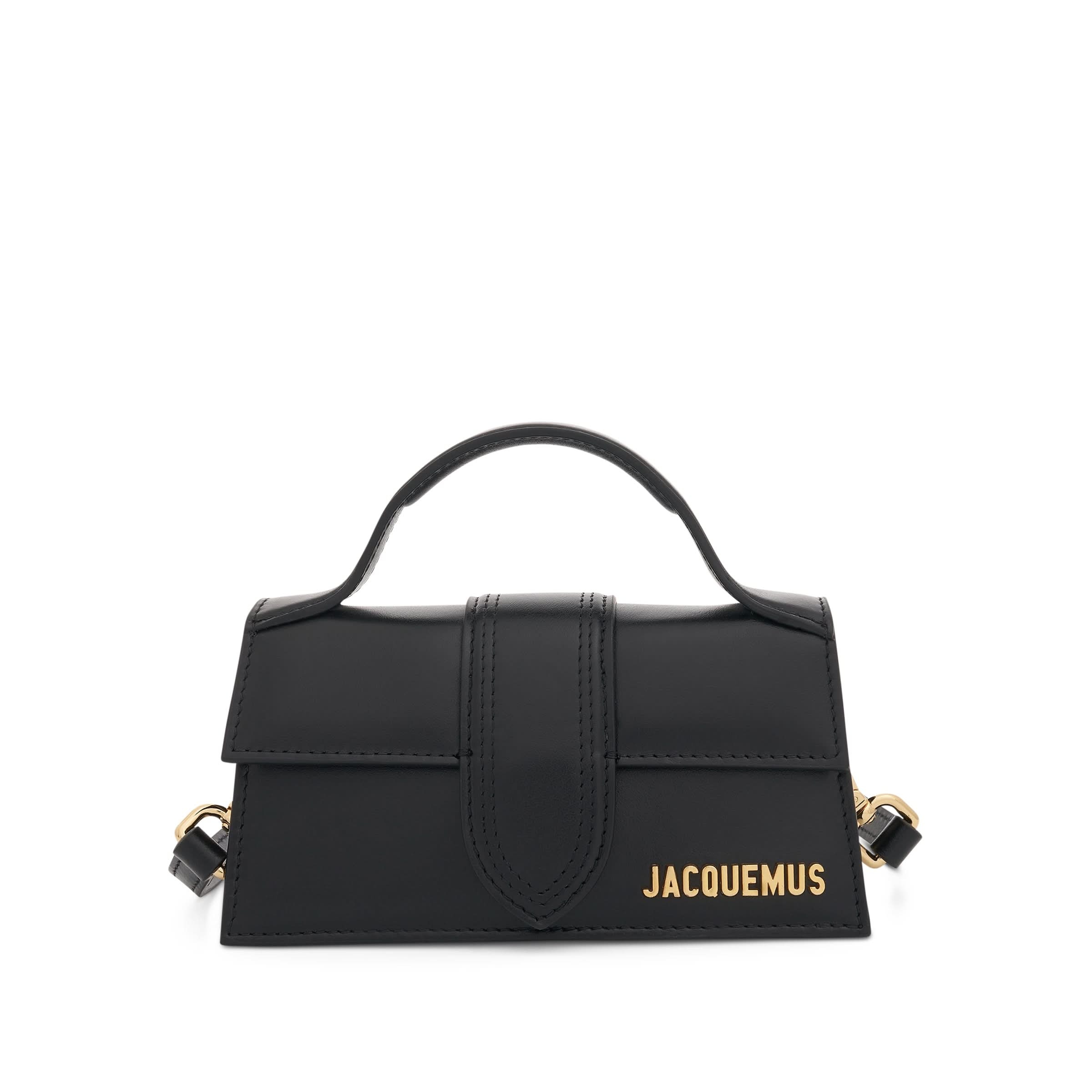 Le Bambino Mini Leather Bag in Black - 1