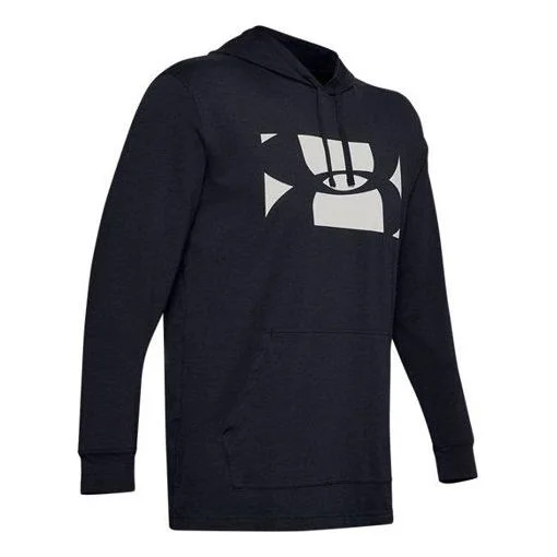 Armour Sportstyle의 밑에 로고 Hoodie '검정' 1351576-001 - 1