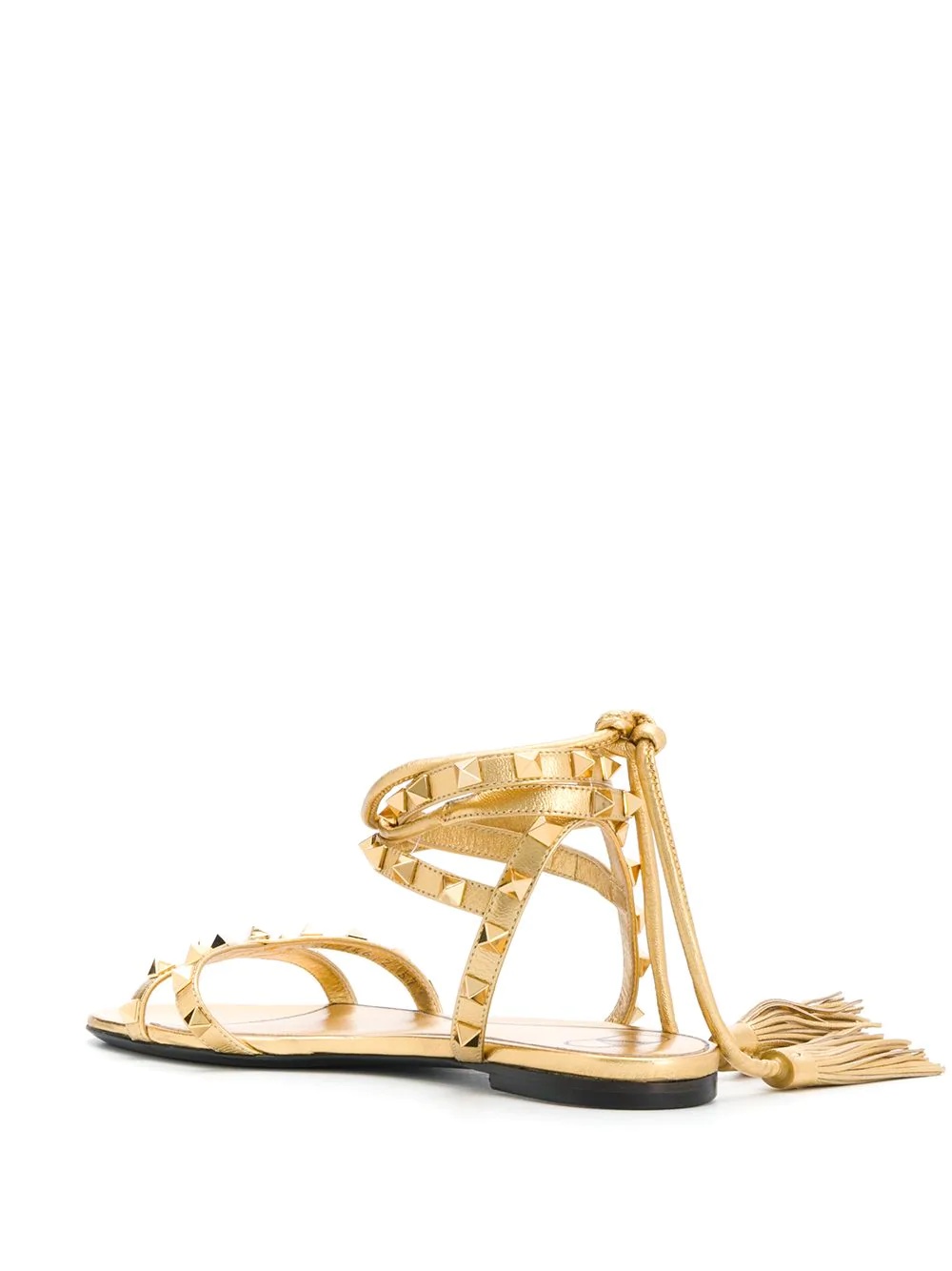 Rockstud tasseled sandals - 3