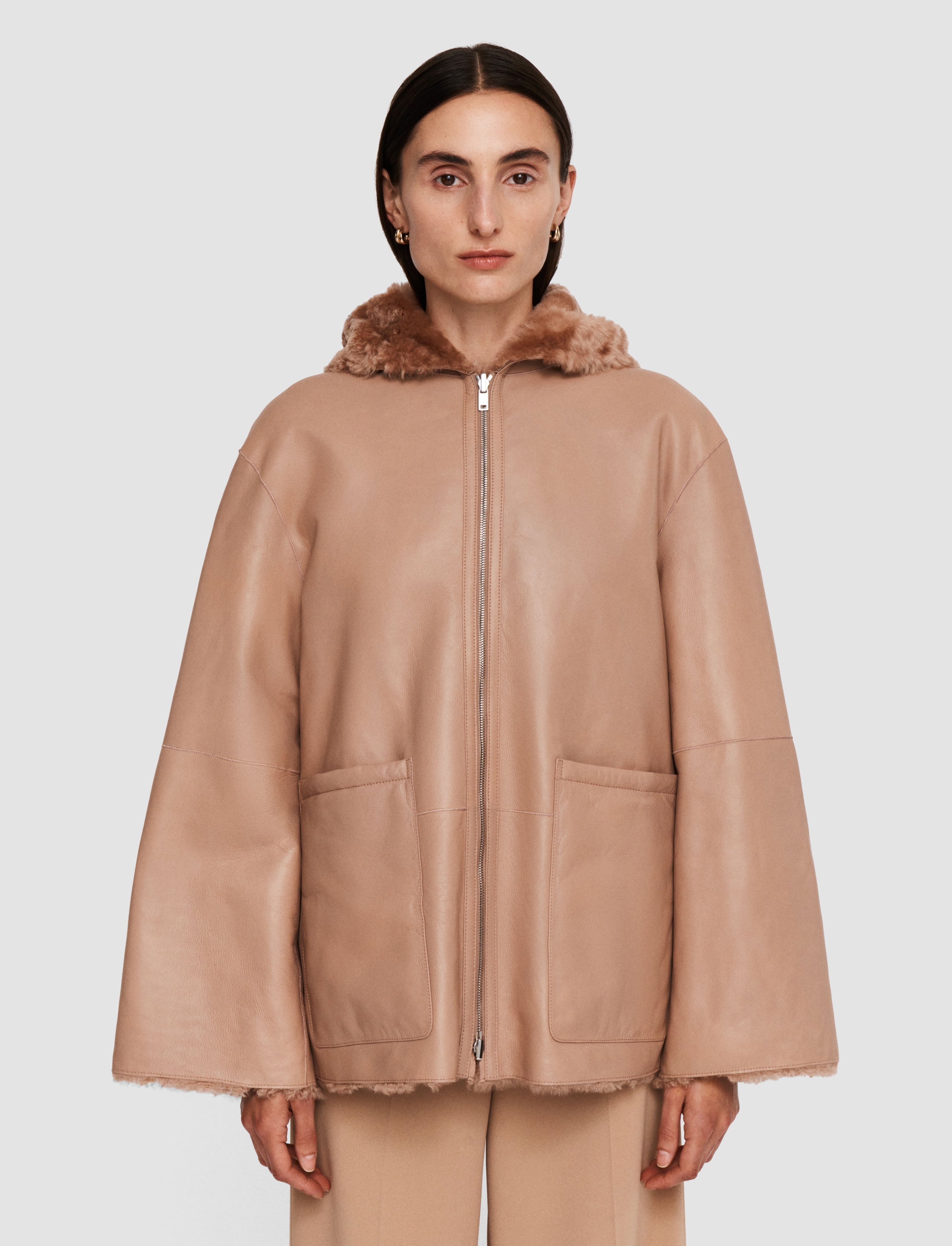 Cosser Reversible Shearling Coat - 6