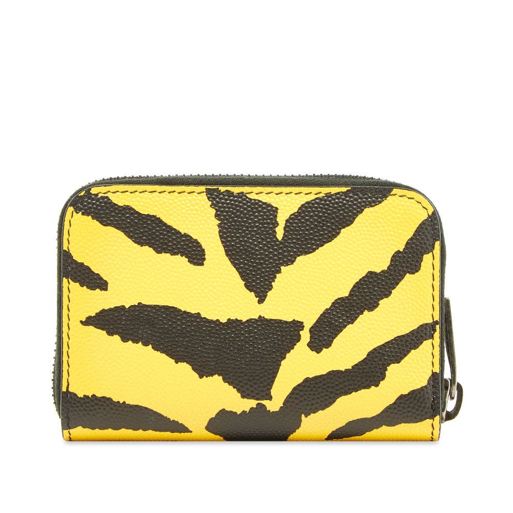 Saint Laurent Zebra Zip Coin Wallet - 2