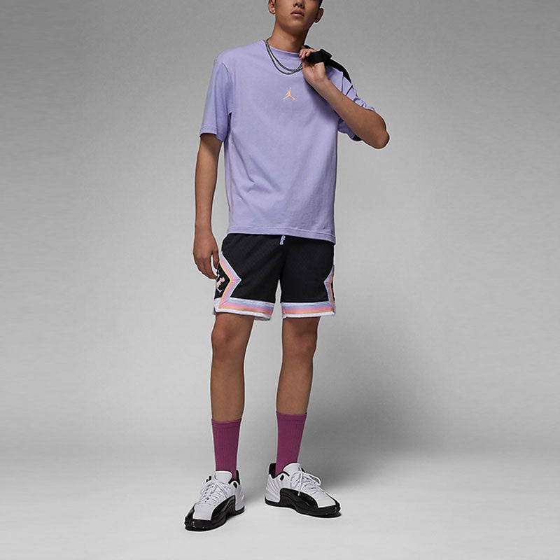 Air Jordan Dongdan Logo T-Shirt 'Purple' FD6555-538 - 3