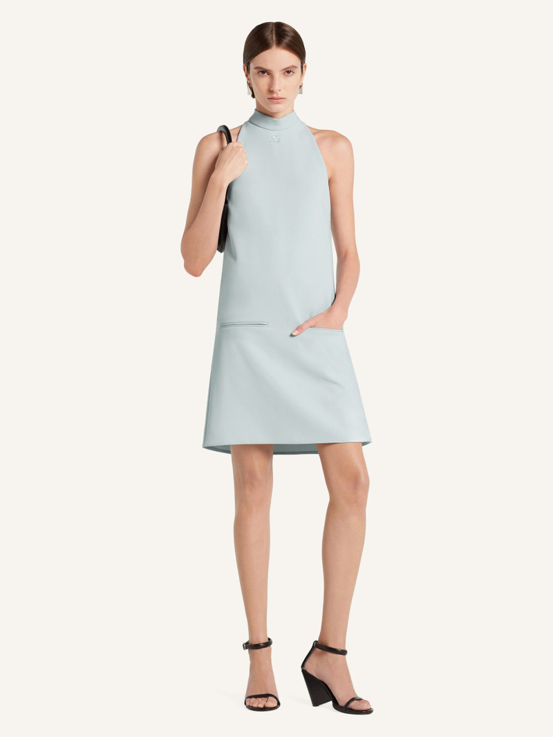 courrèges HERITAGE CREPE A-LINE DRESS outlook