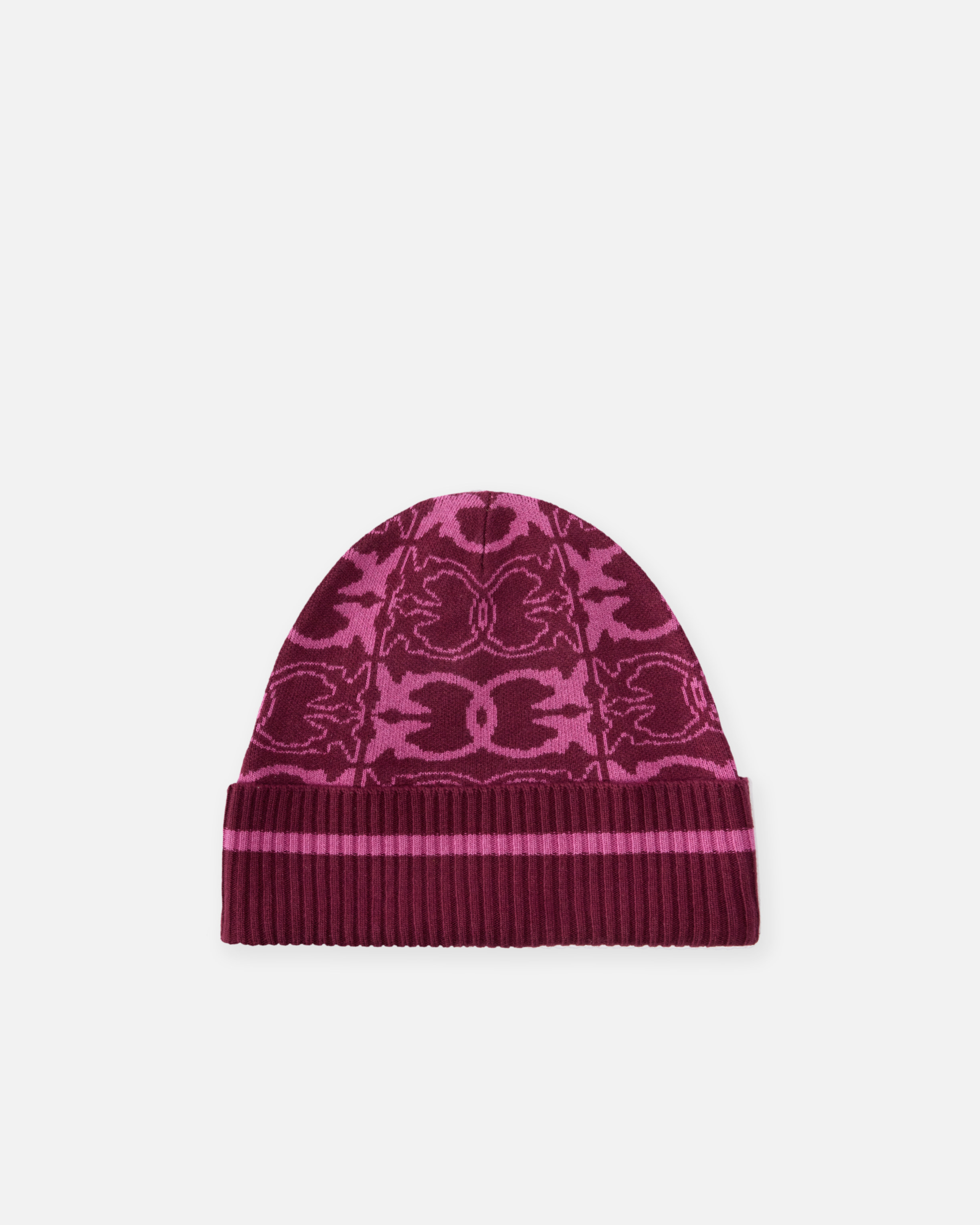 BEANIE WITH JACQUARD LOGO DETAIL - 2