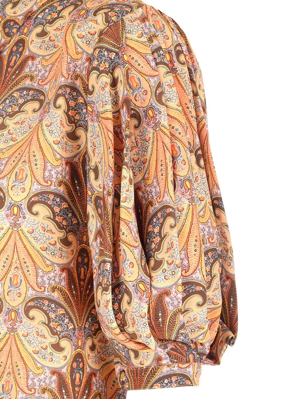 Silk Shirt Shirts Beige - 3