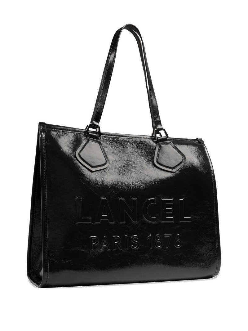 large embossed-logo tote bag 3