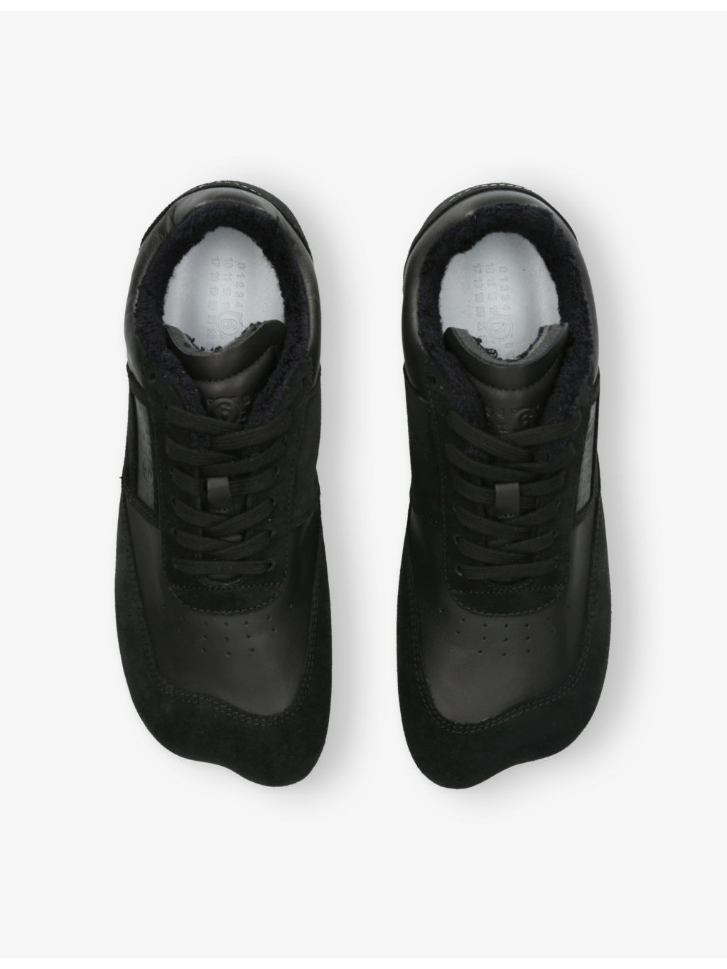 Anatomic Leather and Suede Low-Top Trainers - 2