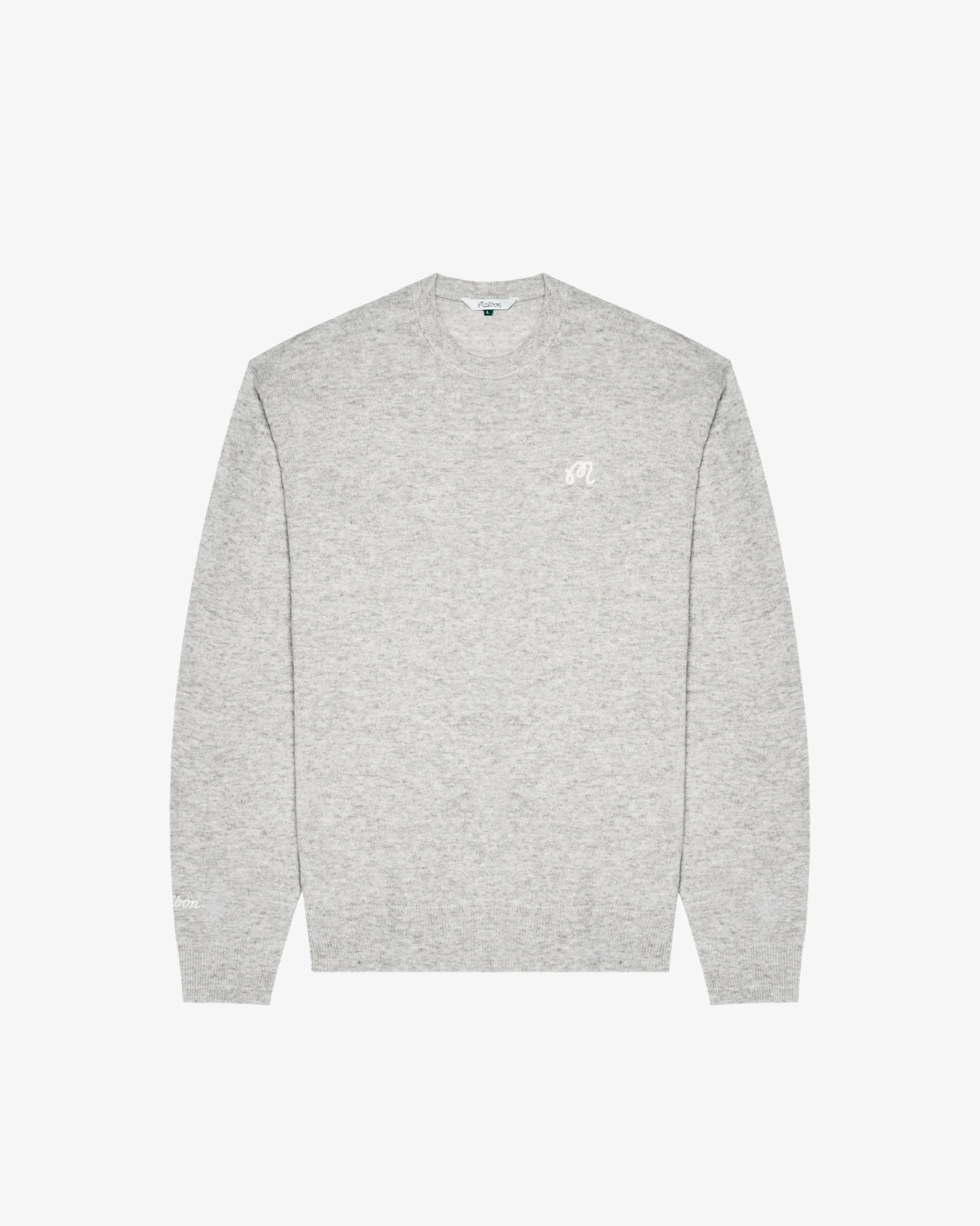 M SCRIPT SWEATER - 1