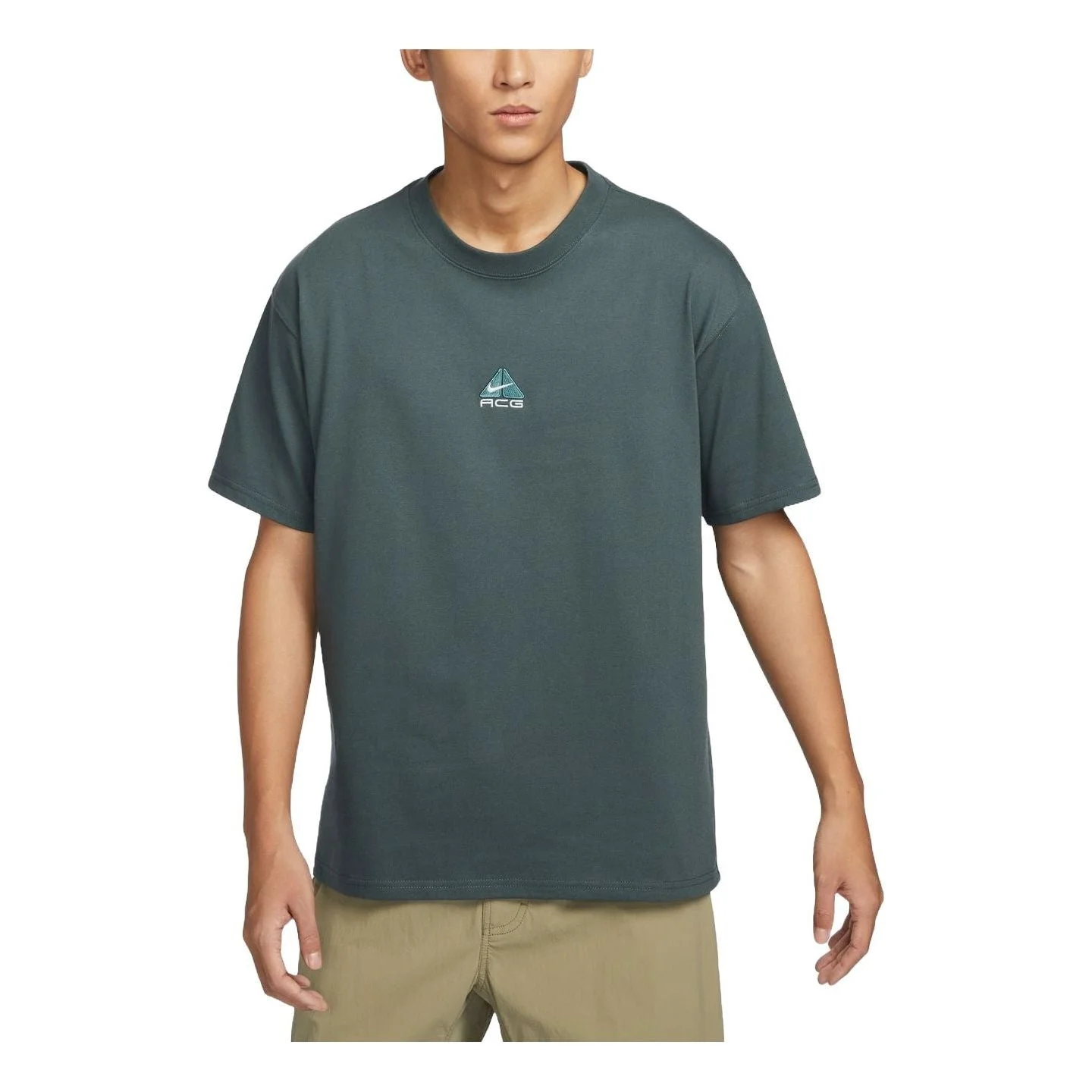Nike ACG T-shirt Asia Sizing 'Dark Green' DQ1816-338 - 1