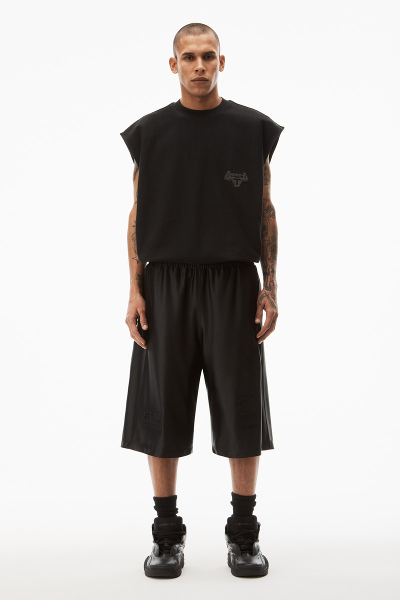 Alexander Wang BEEFY GRAPHIC MUSCLE TANK IN JAPANESE JERSEY outlook