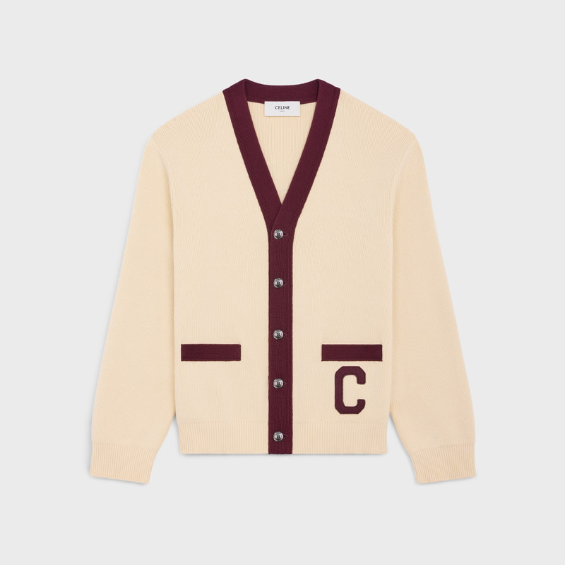 college cardigan in cotton 1