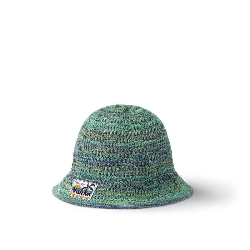 Louis Vuitton Damier Palm Tree Crochet Hat outlook