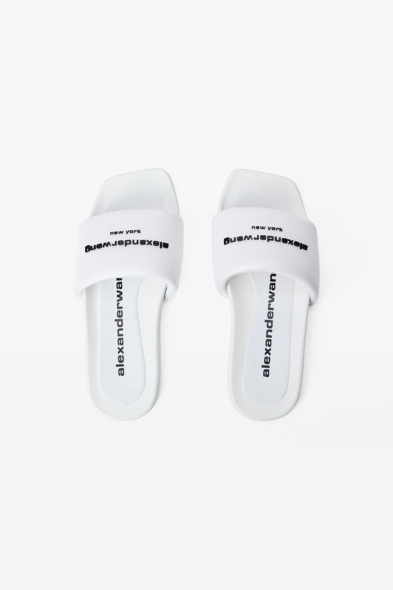 Alexander Wang AW Pool Slide in Nylon outlook