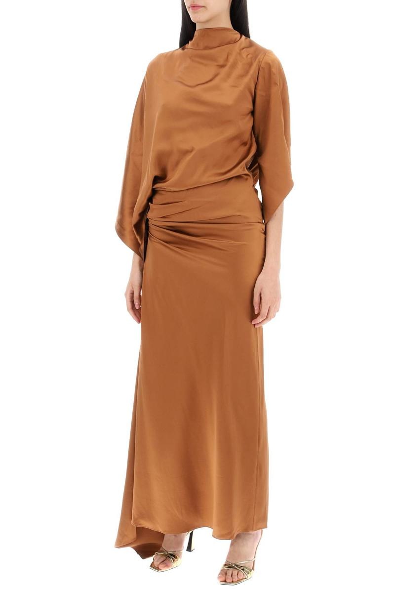 Christopher Esber Cusco Silk Draped Midi Dress - 4