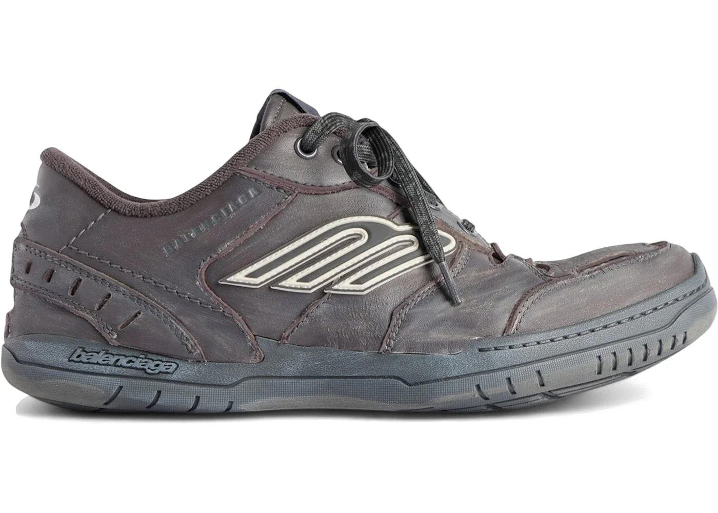 Balenciaga Hamptons Sneaker Worn-Out Grey - 1