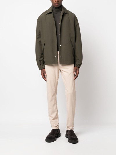 ZEGNA mid-rise straight-leg trousers outlook