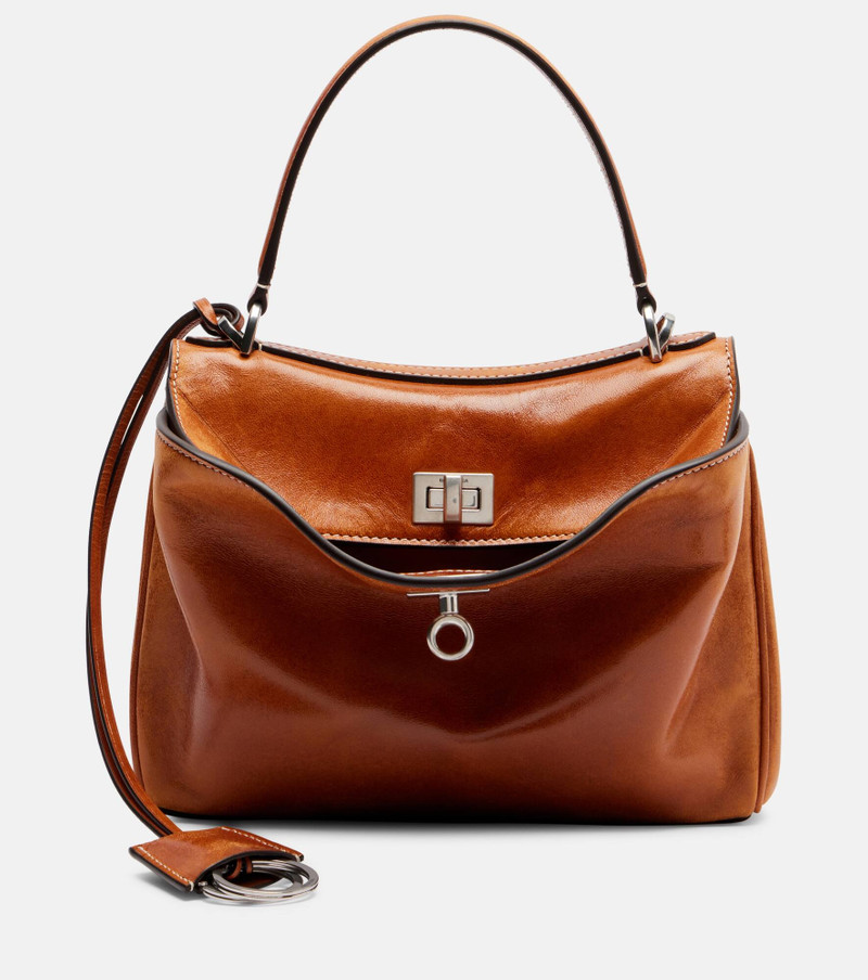 Rodeo Mini leather tote bag 1