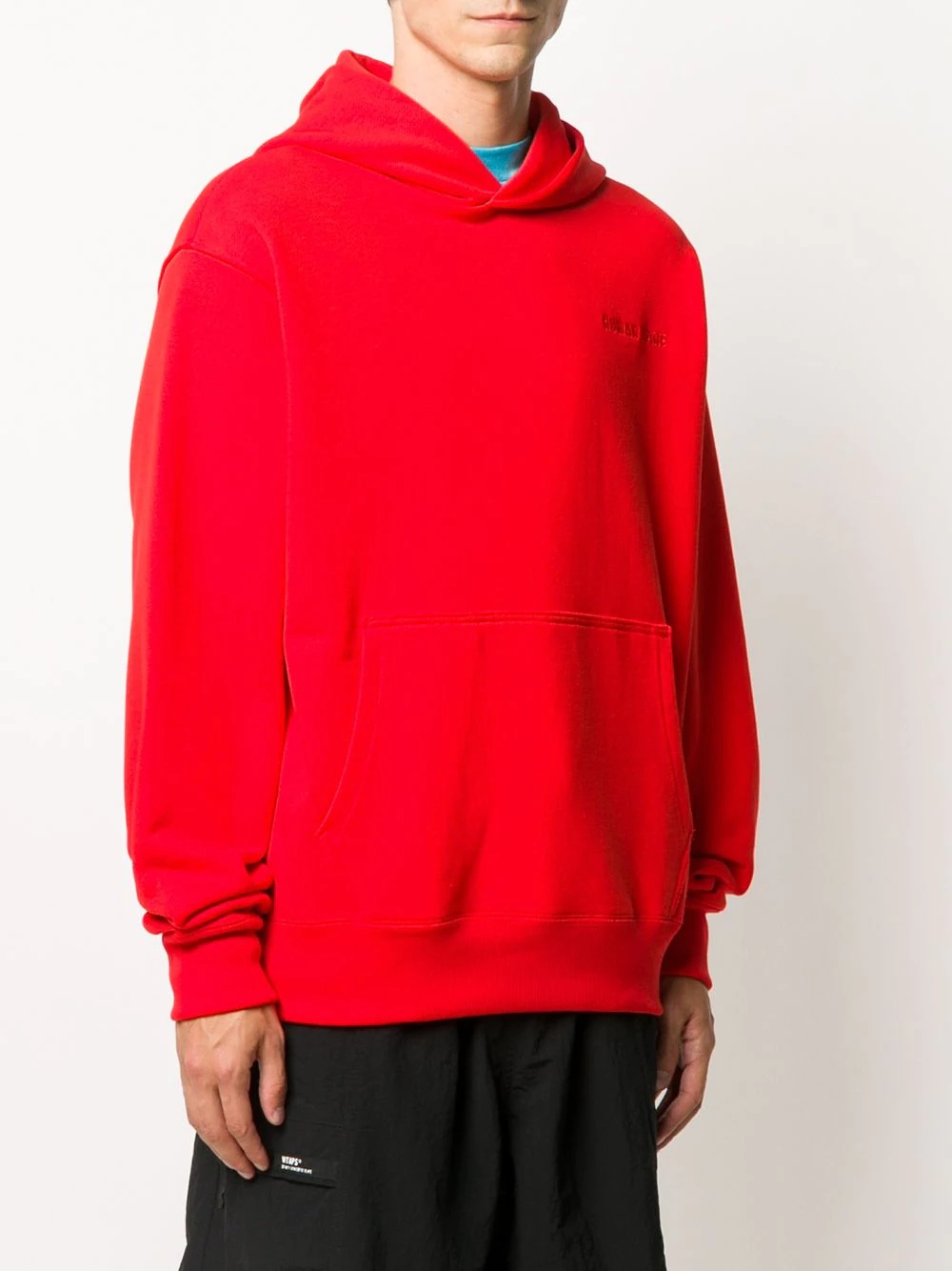 drop shoulder hoodie - 4