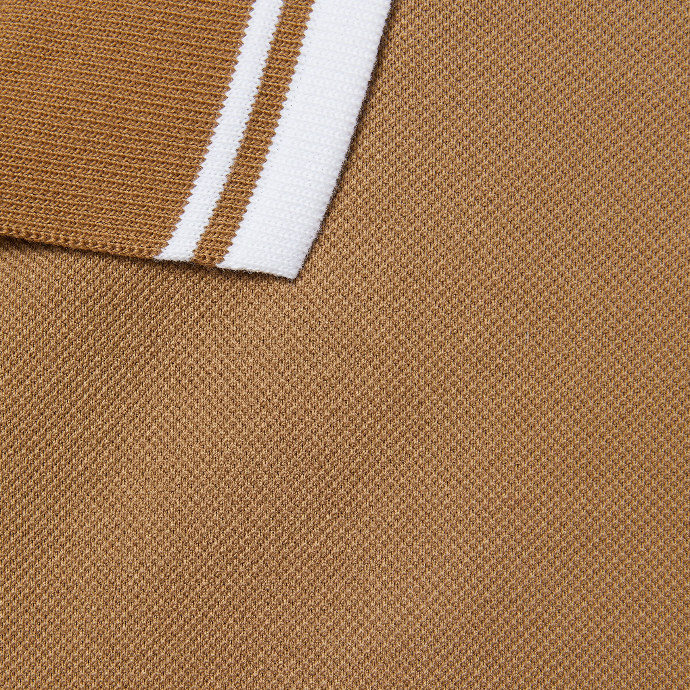 Cotton piquet polo shirt with embroidery - 7