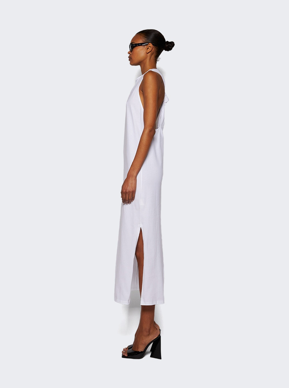 Rayna Backless Dress White - 3