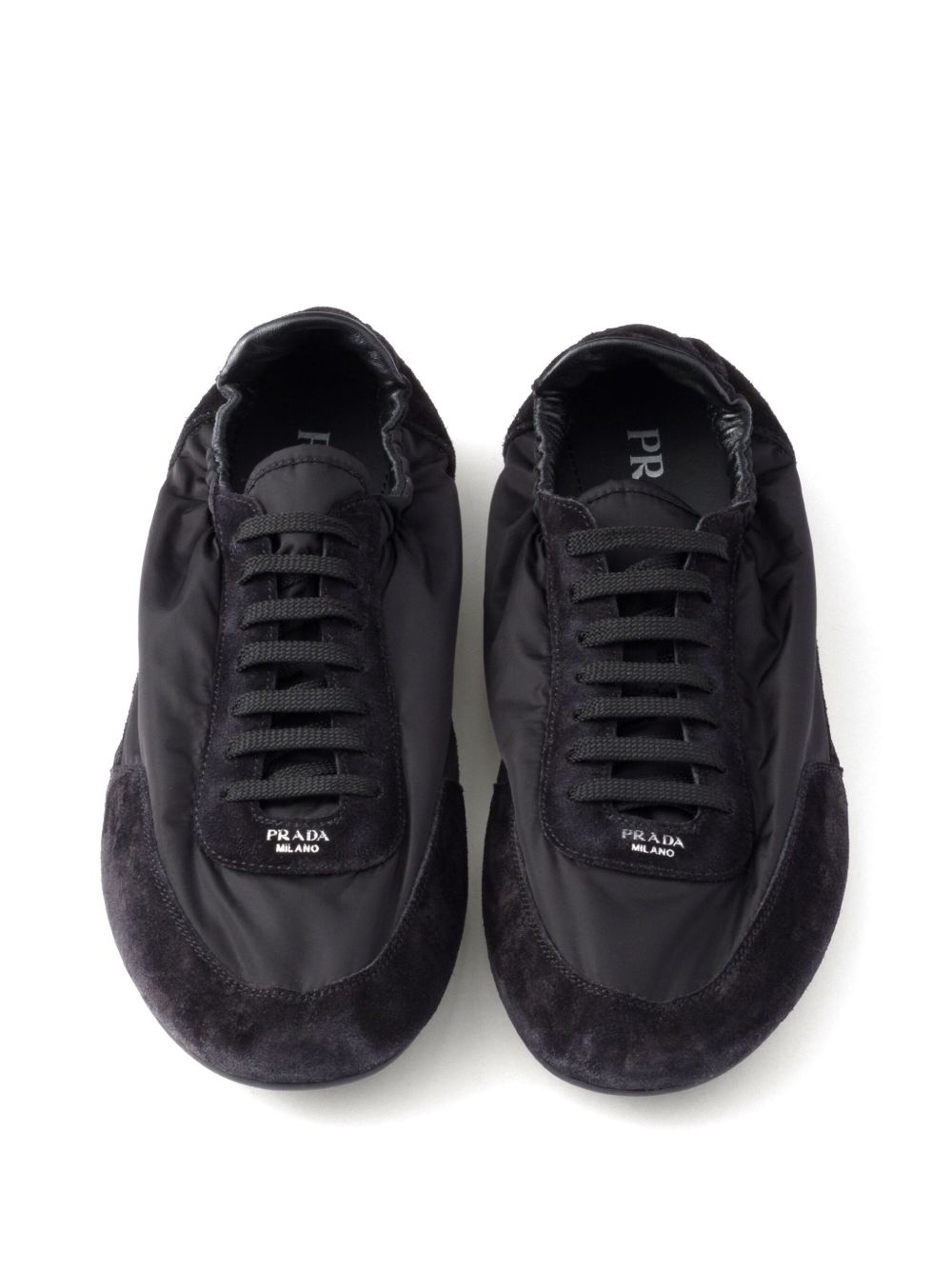 Collapse Re-Nylon suede sneakers - 4