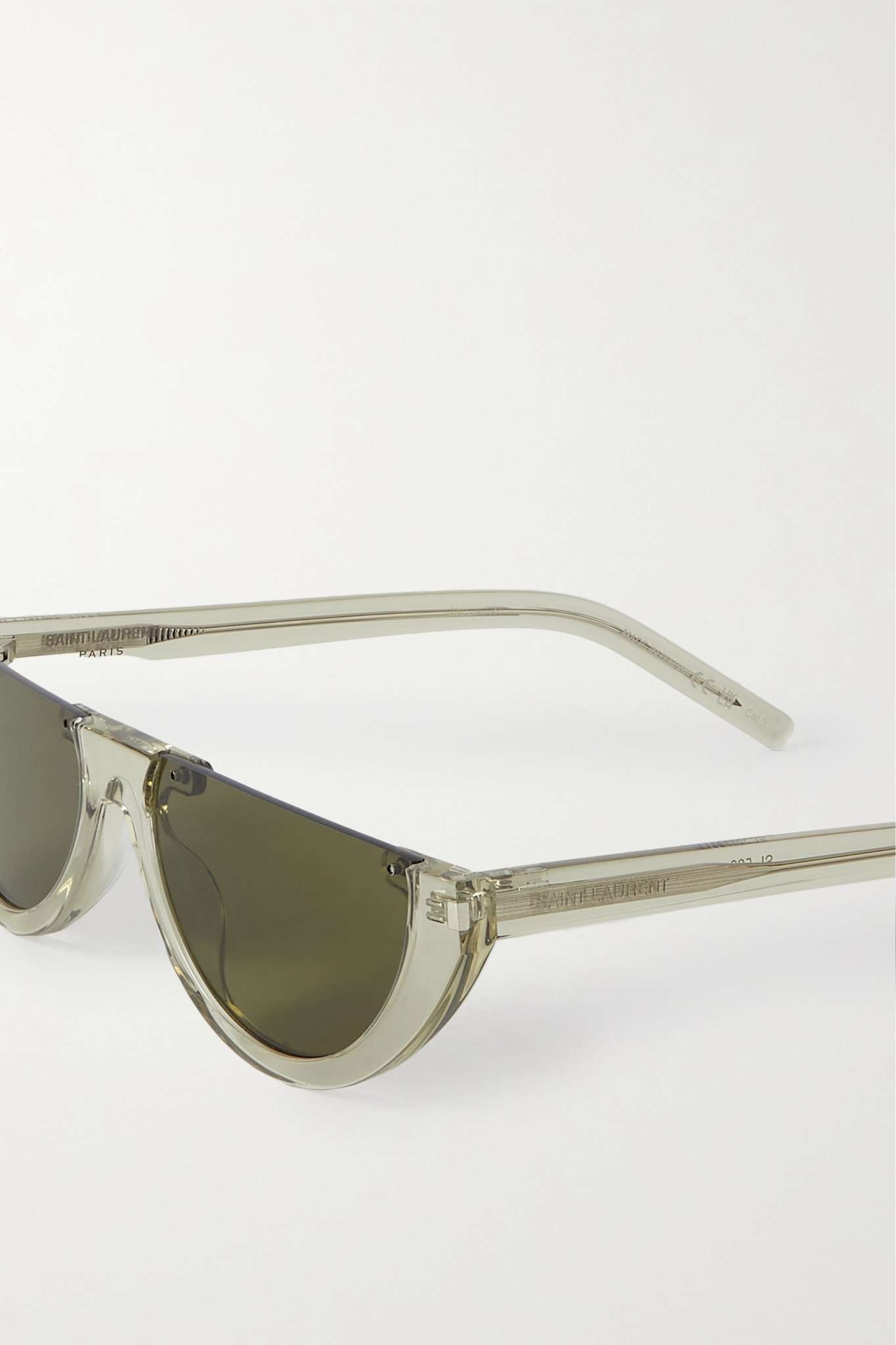 Cat-eye acetate sunglasses - 4