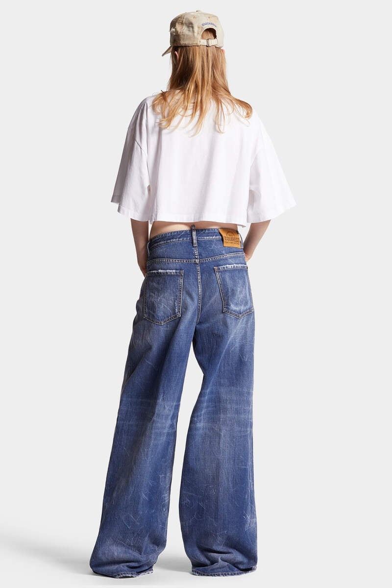 MEDIUM REFLECTIVE LAKE WASH TRAVELLER JEANS - 4