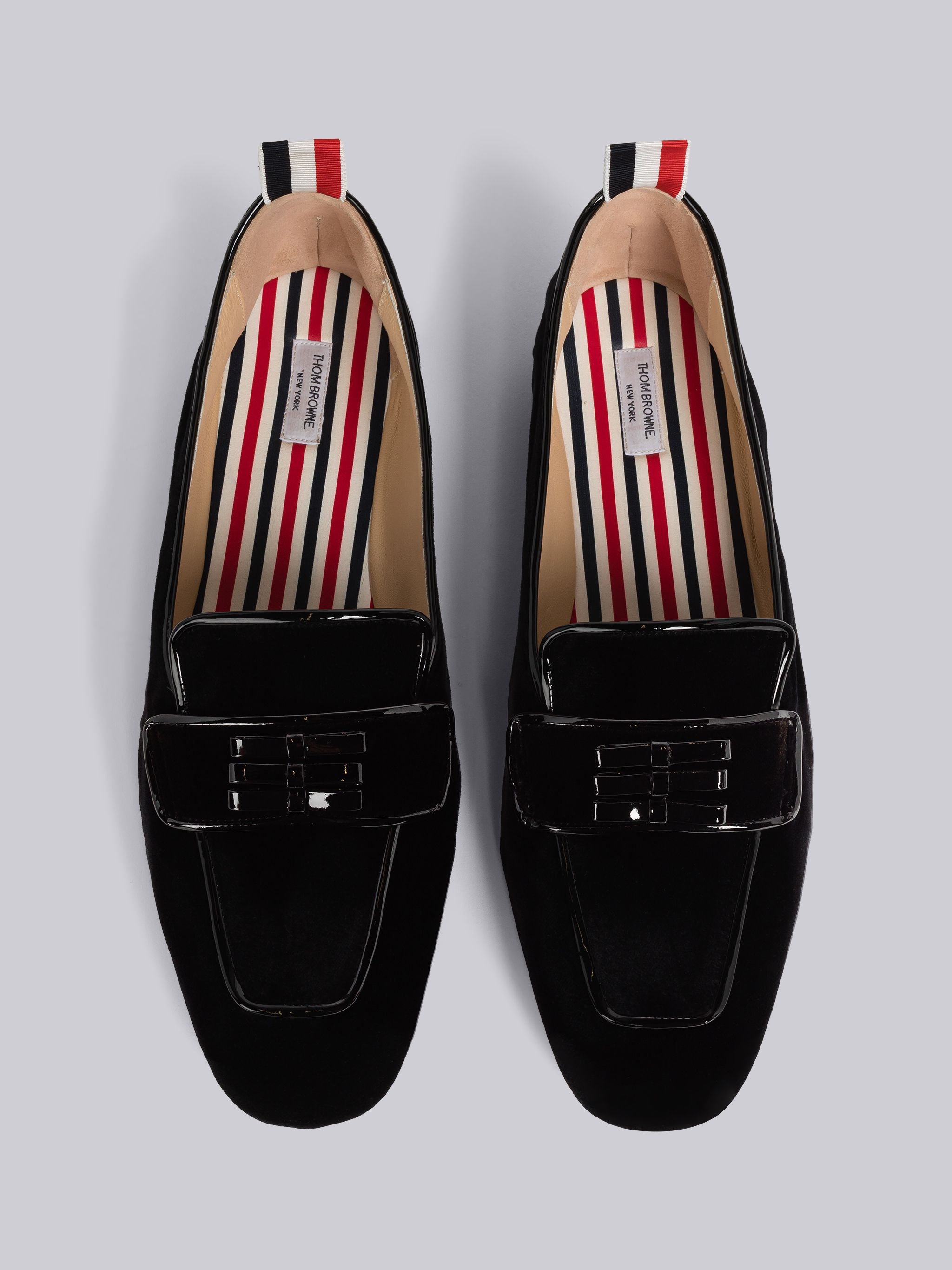 Velvet 3-Bow Loafer - 4