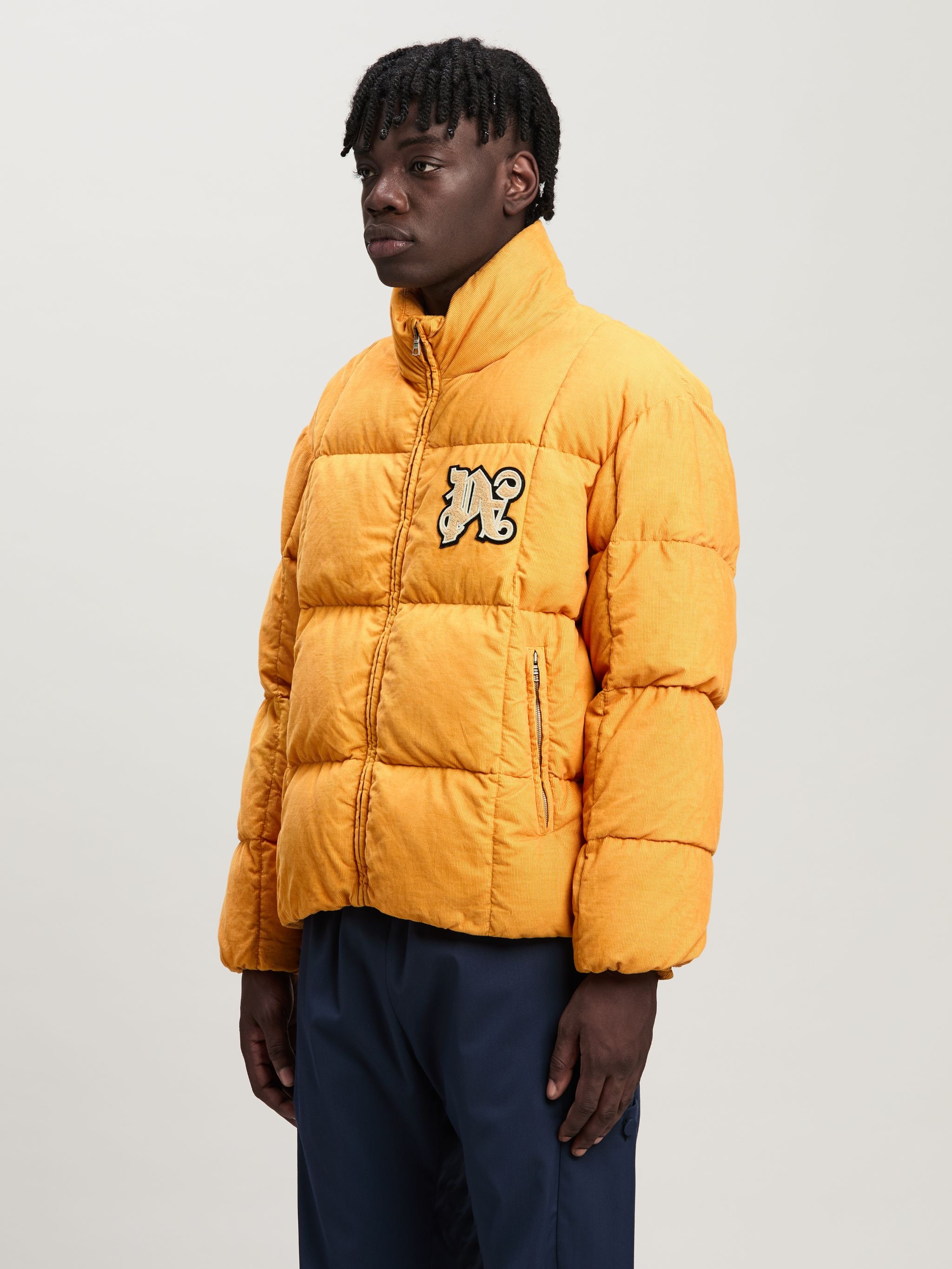Corduroy Down Jacket Monogram - 4