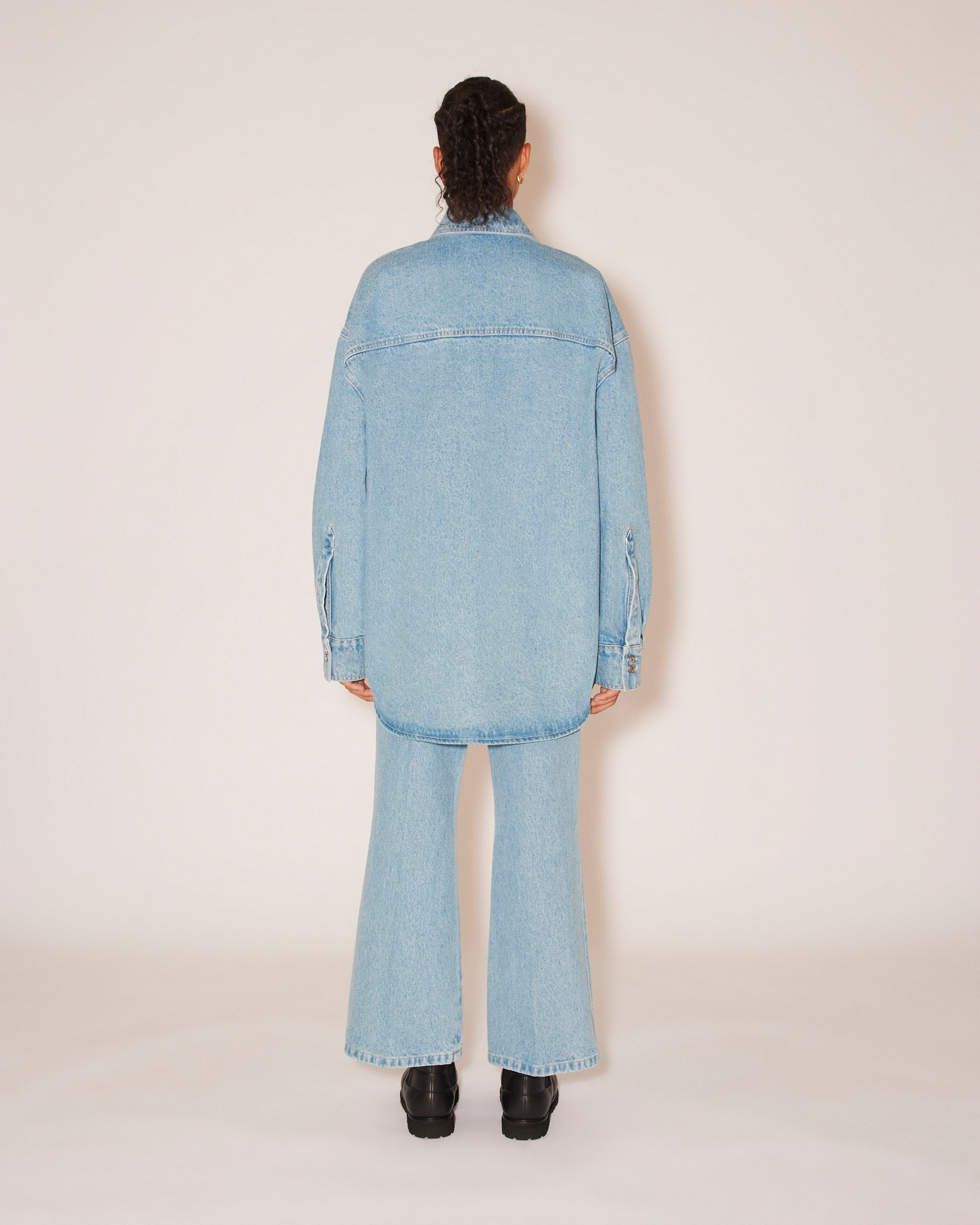 ZOEY - Upcycled denim - Light wash - 4
