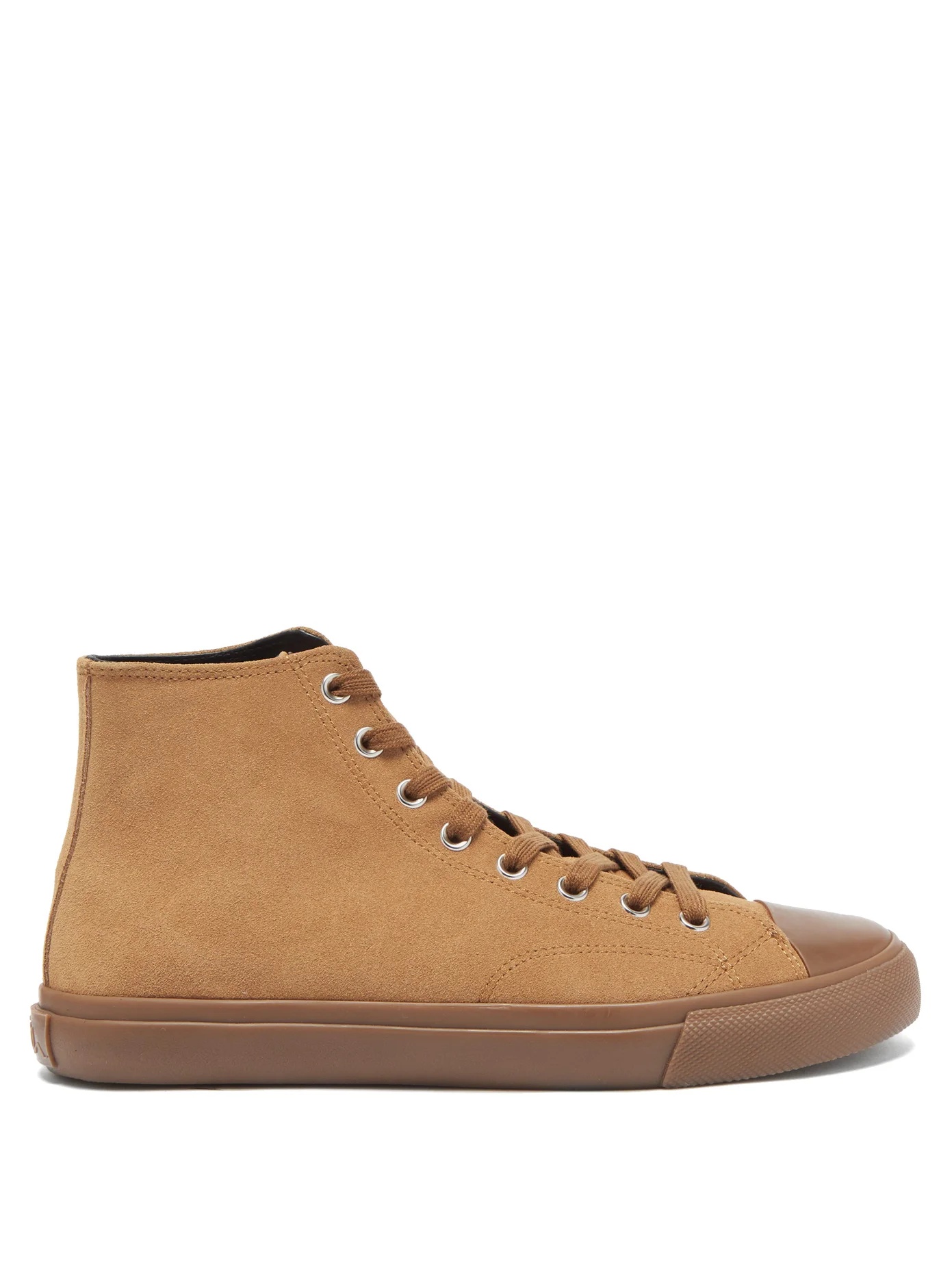 Carver suede high-top trainers - 1