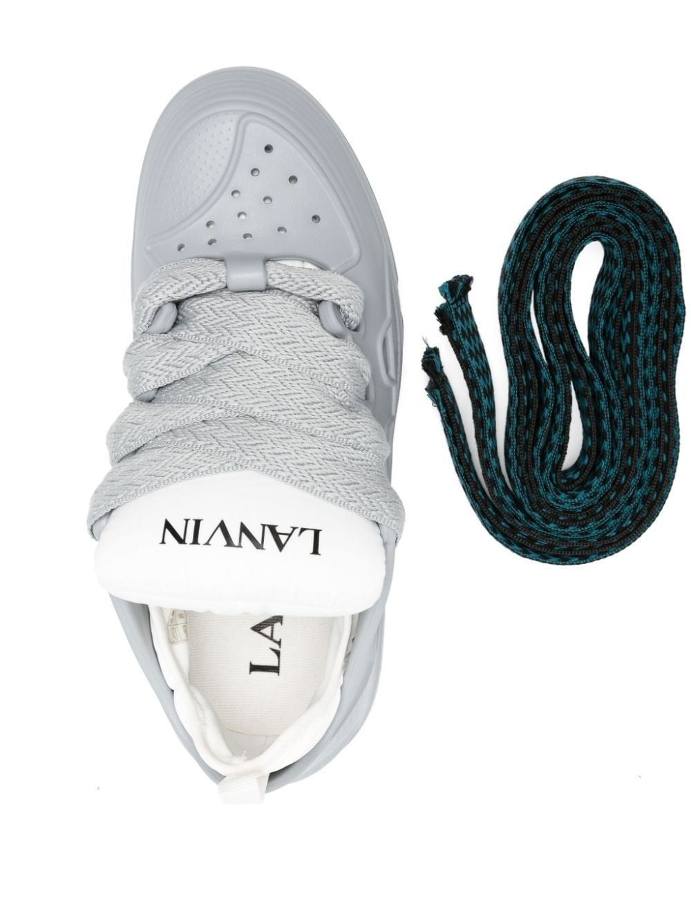 Curb colour-block sneakers - 4