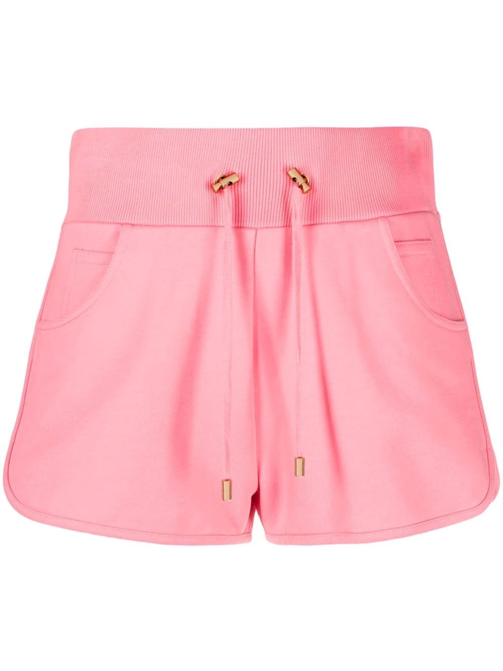 logo-print drawstring shorts - 1