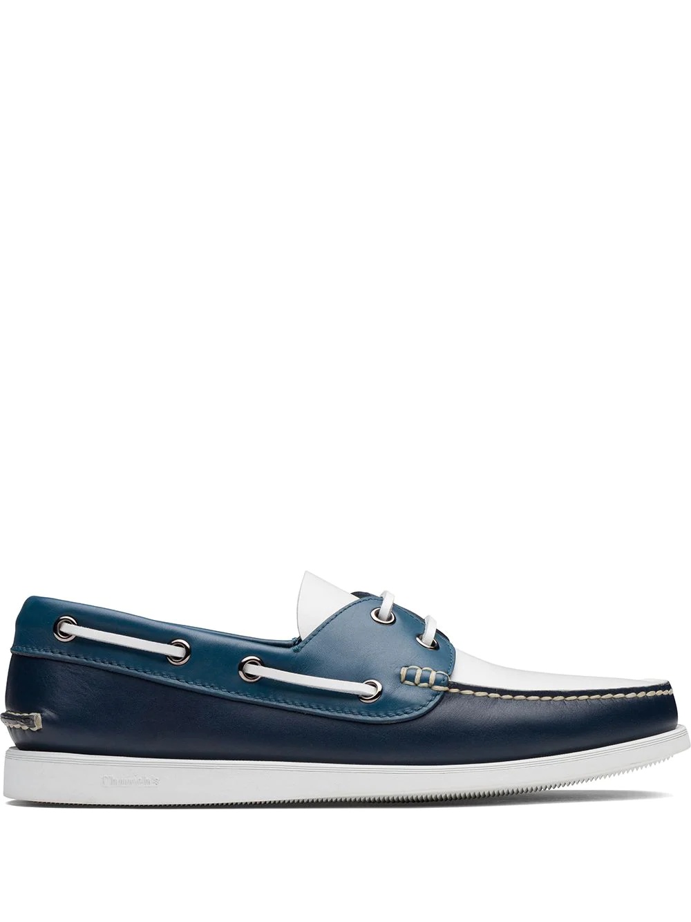 Antic leather boat shoes - 1