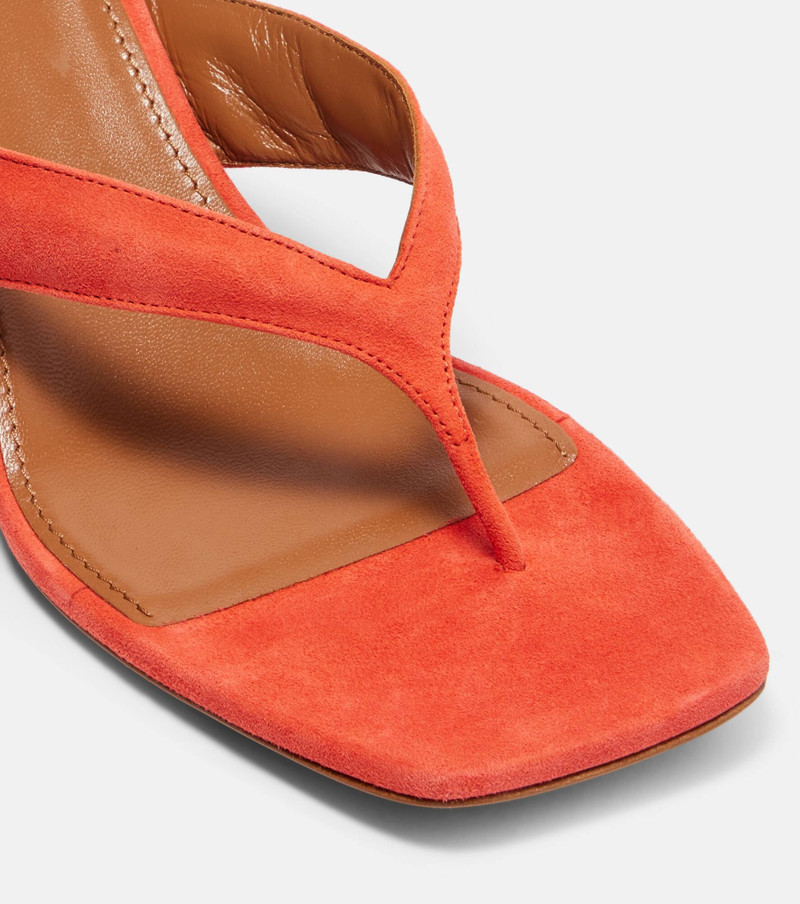 Portofino 55 suede thong sandals 5
