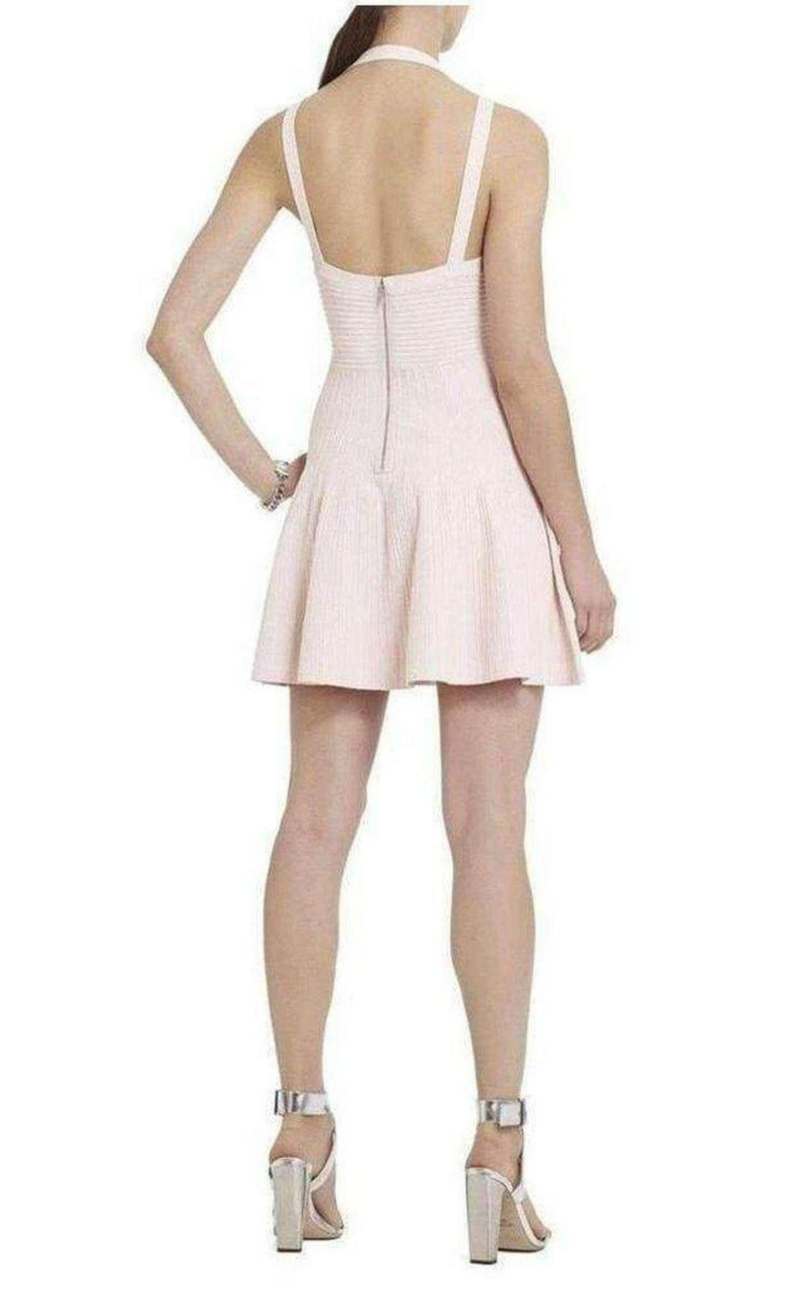 BCBGMAXAZRIA - Elizabeth Ottoman Stitched Dress - 2