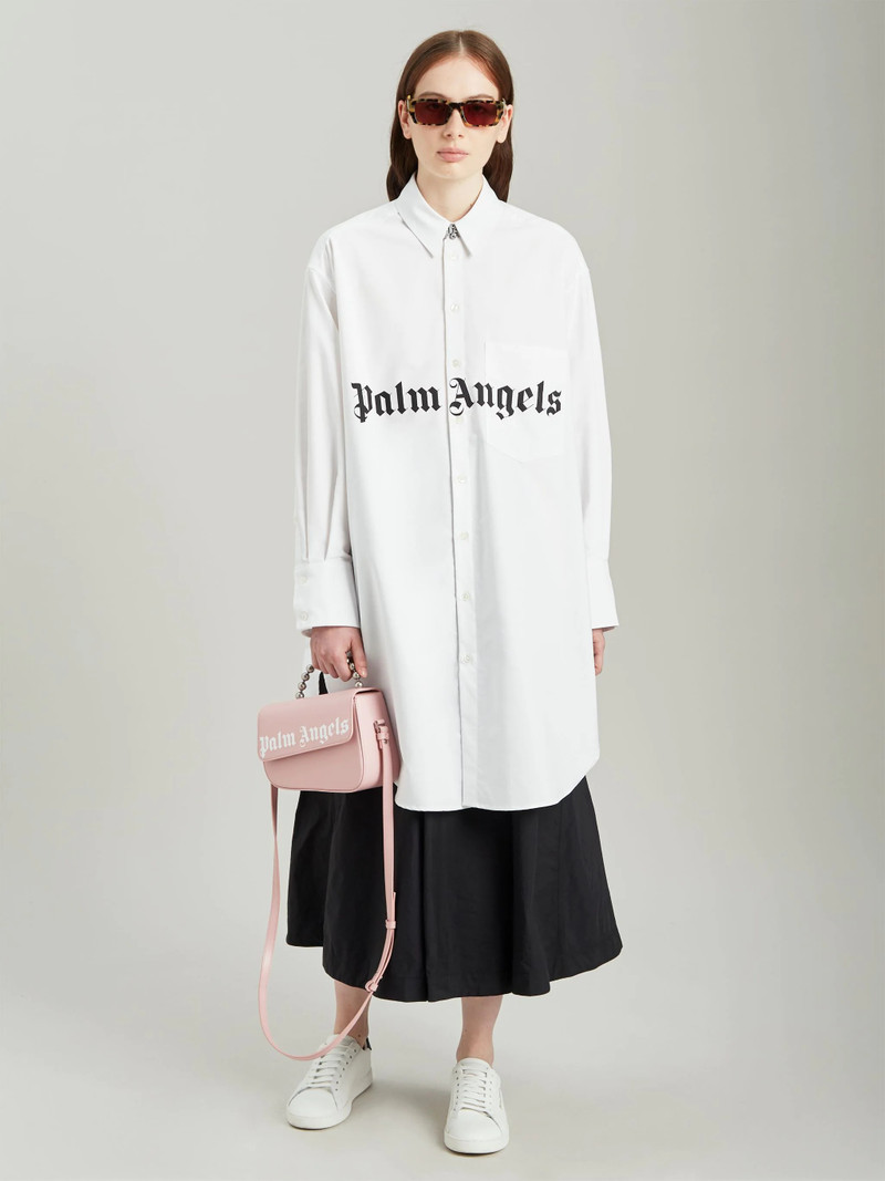 Palm Angels LOGO SHIRT DRESS outlook