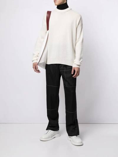 Jil Sander round neck jumper outlook